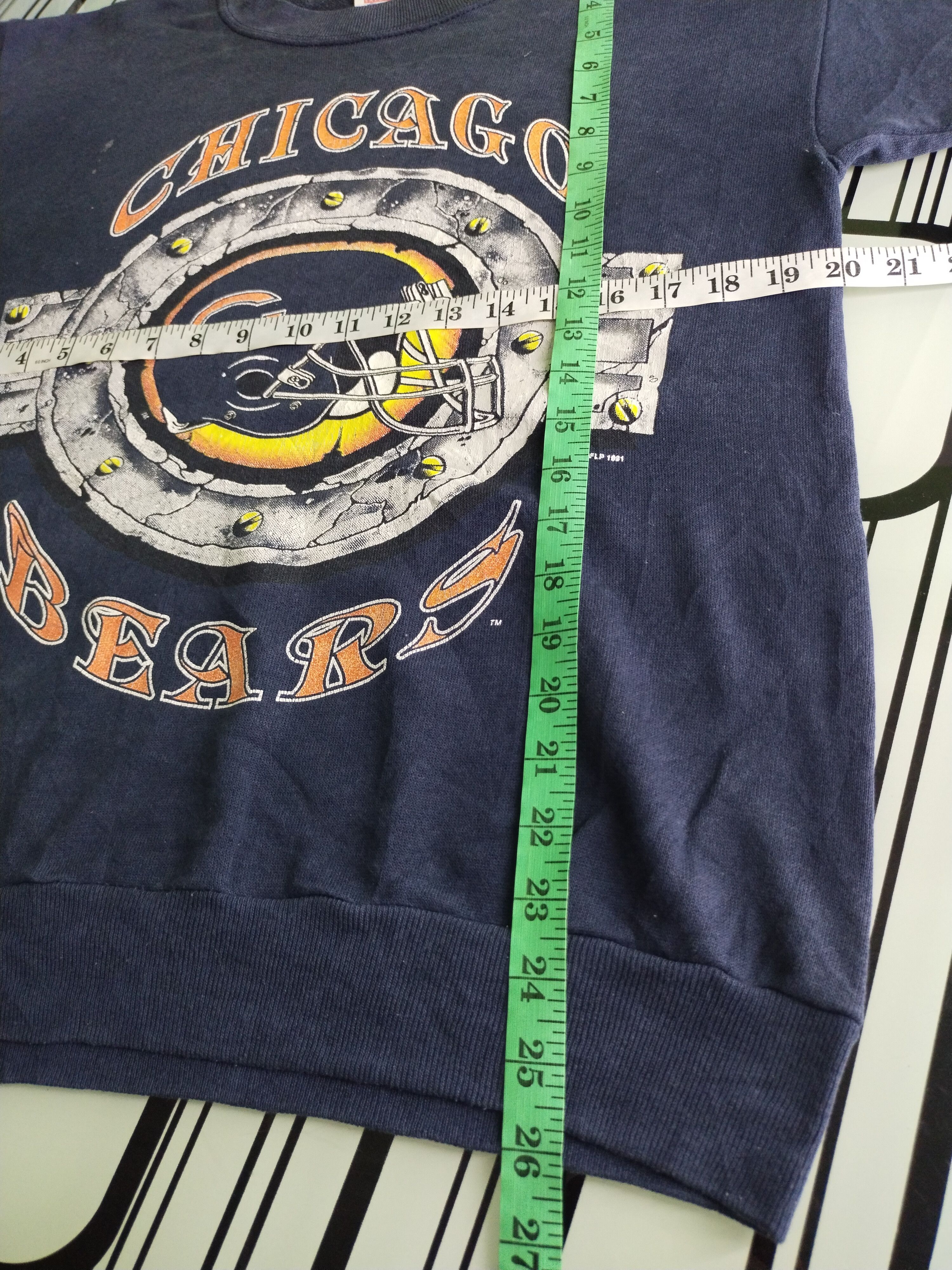 NFL × NHL × Vintage Vtg Chicago Bears NFLP 1991 Sweatshirt Size US M / EU 48-50 / 2 - 11 Thumbnail