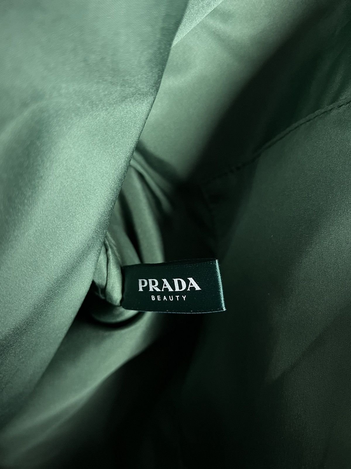 Prada Prada Beauty Forest Green Tote Shoulder Bag Hype Y2K Rare Size ONE SIZE - 11 Thumbnail