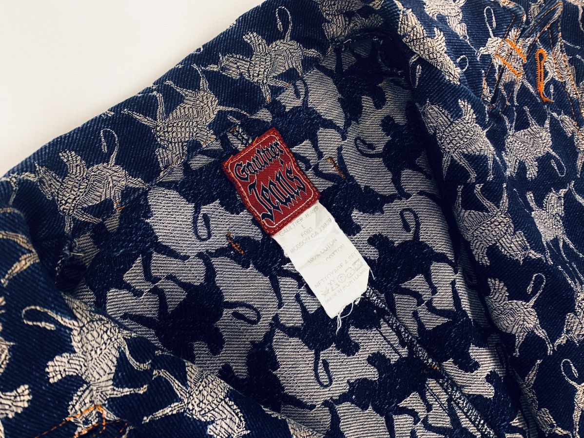 Jean Paul Gaultier SS1994 Jean Paul Gaultier Pegasus Patterned Jacket Size M / US 6-8 / IT 42-44 - 9 Thumbnail