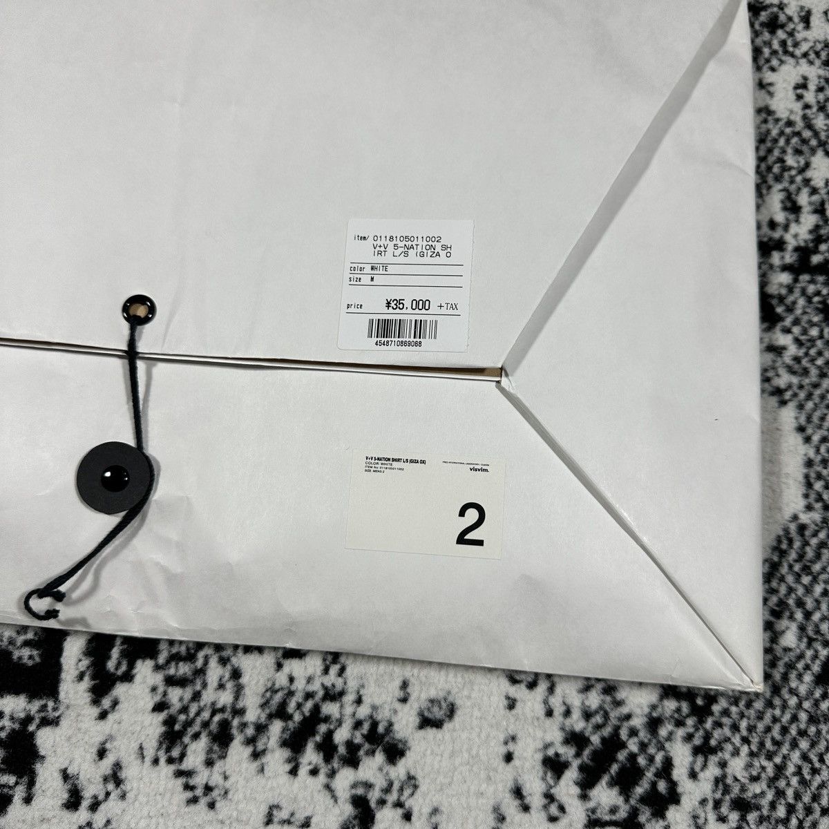 Visvim VISVIM V+V 5-NATION SHIRT L/S (GIZA OX) 2018 Size US M / EU 48-50 / 2 - 10 Thumbnail