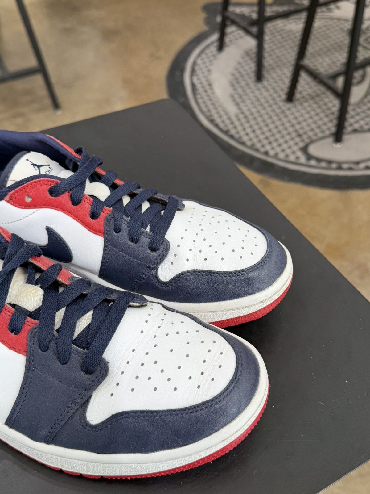 Jordan Brand Jordan 1 Low Golf USA Size 8.5 (2024) Size US 8.5 / EU 41-42 - 8 Thumbnail