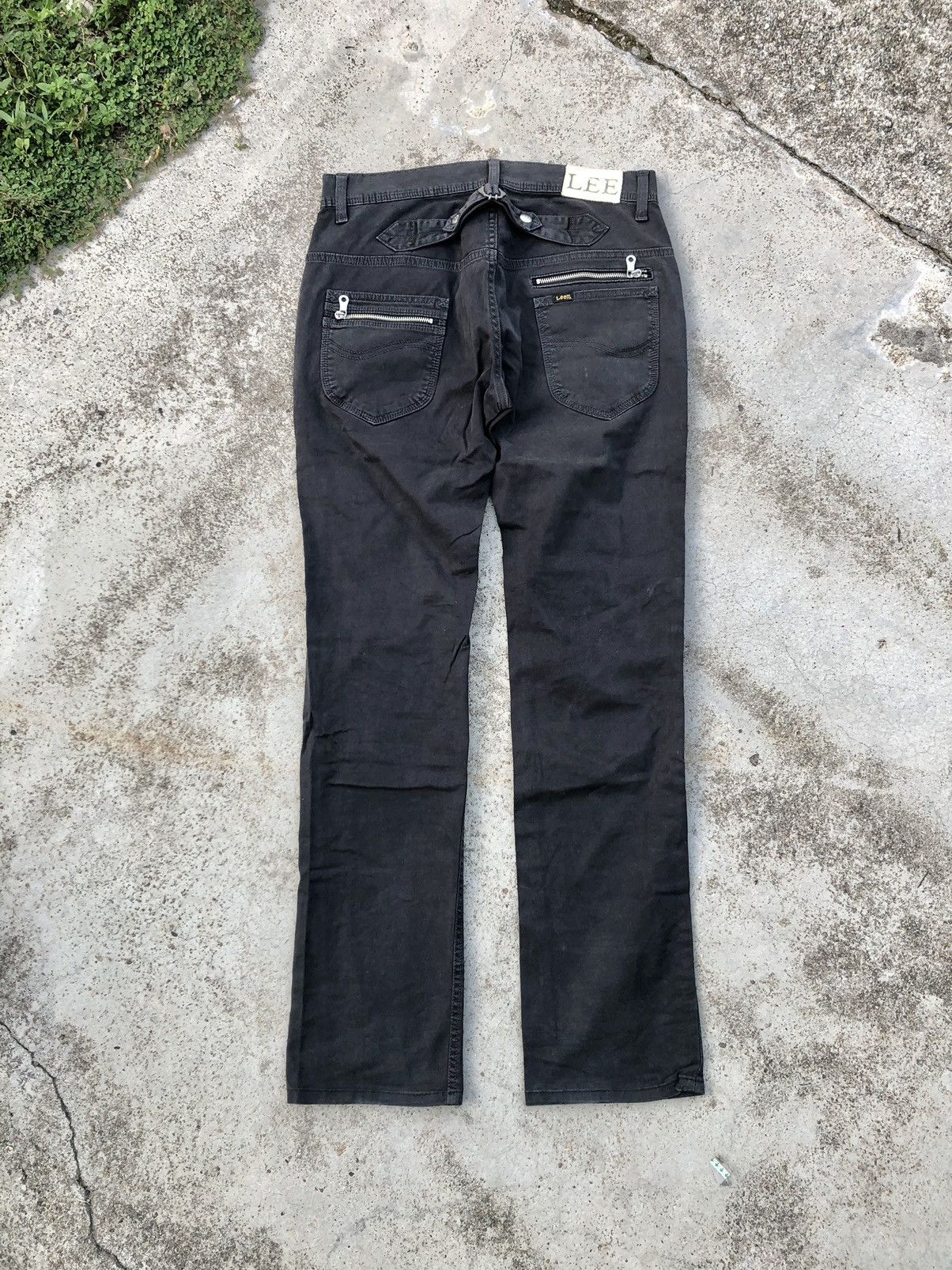 Lee ZIPPER BUCKLE BACK STRECTHABLE PANT BY LEE Size US 32 / EU 48 - 5 Thumbnail
