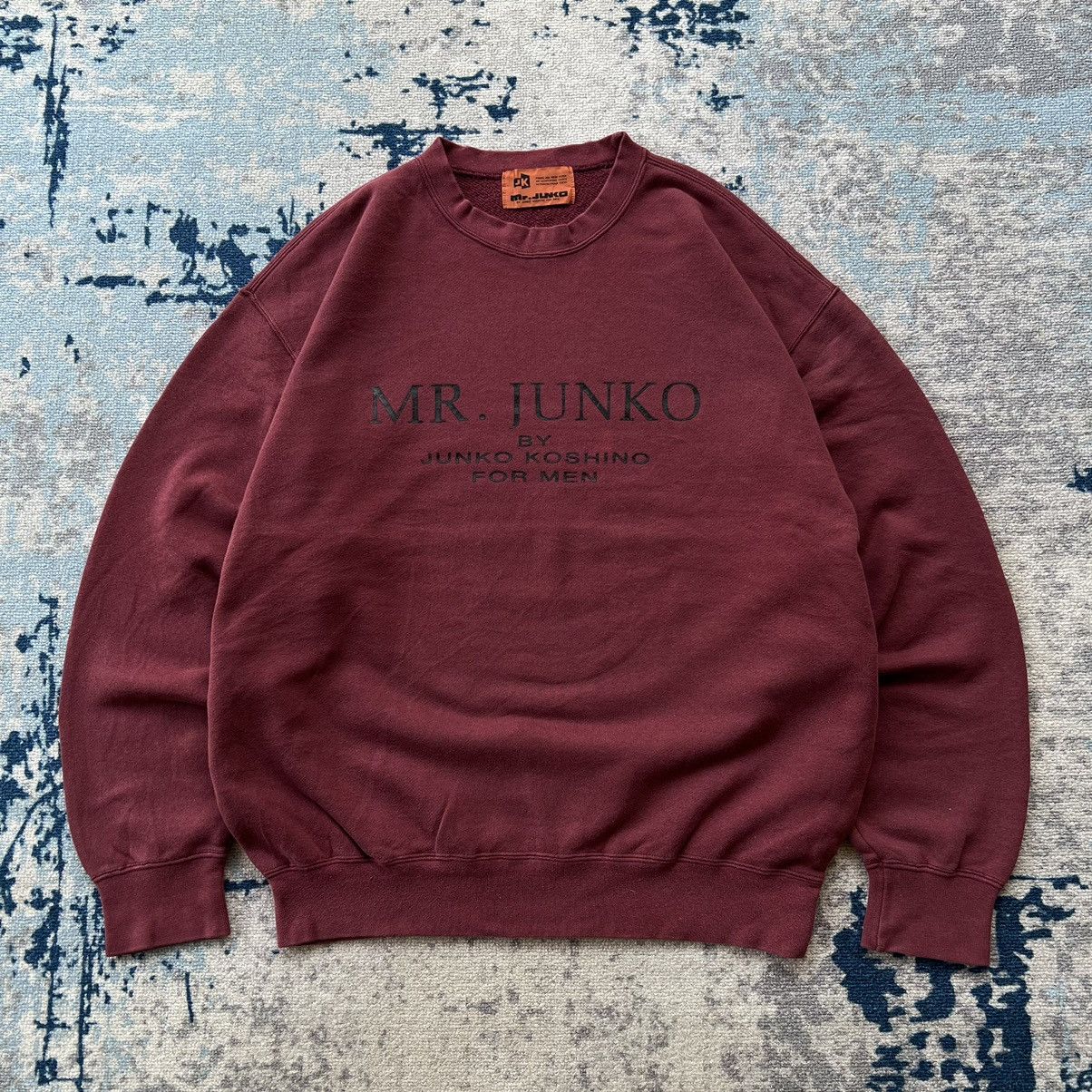 Japanese Brand × Mr. Junko × Vintage Vintage Mr.junko sweatshirt Size US L / EU 52-54 / 3 - 1 Thumbnail