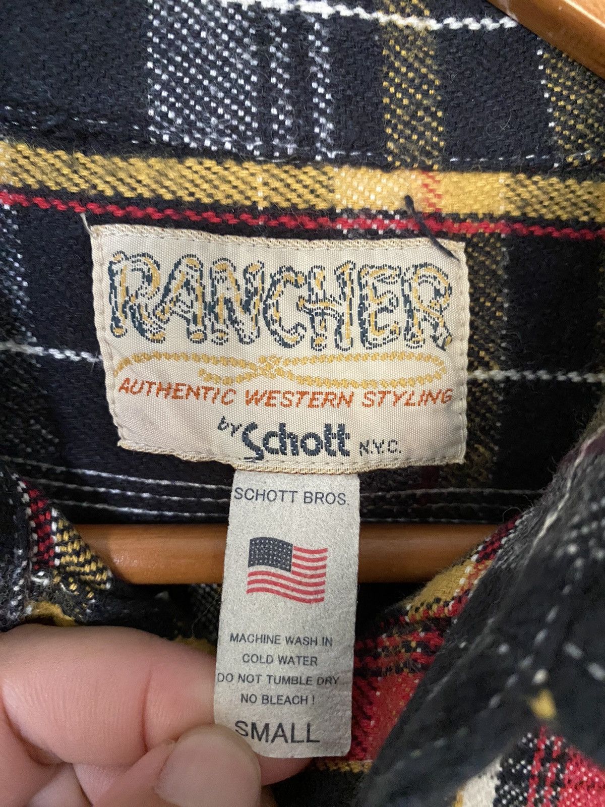 Schott Vtg Rancher by Schott Heavy Flannel check Size US S / EU 44-46 / 1 - 10 Thumbnail