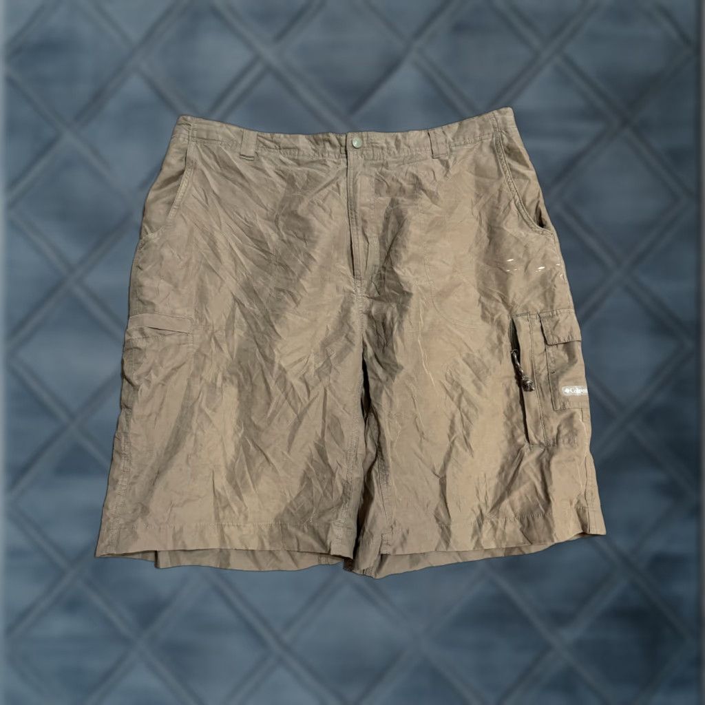 Vintage Columbia Mens Cargo Shorts Size 38 Brown Outdoor Casual Pockets Size US 38 / EU 54 - 1 Thumbnail