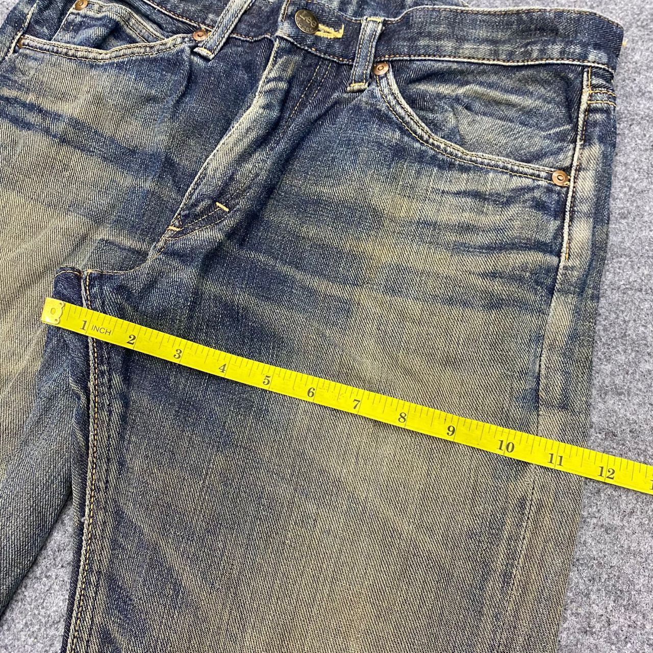 Lee 💥Flare💥Vintage Lee Riders Distressed Denim Size US 31 - 5 Thumbnail