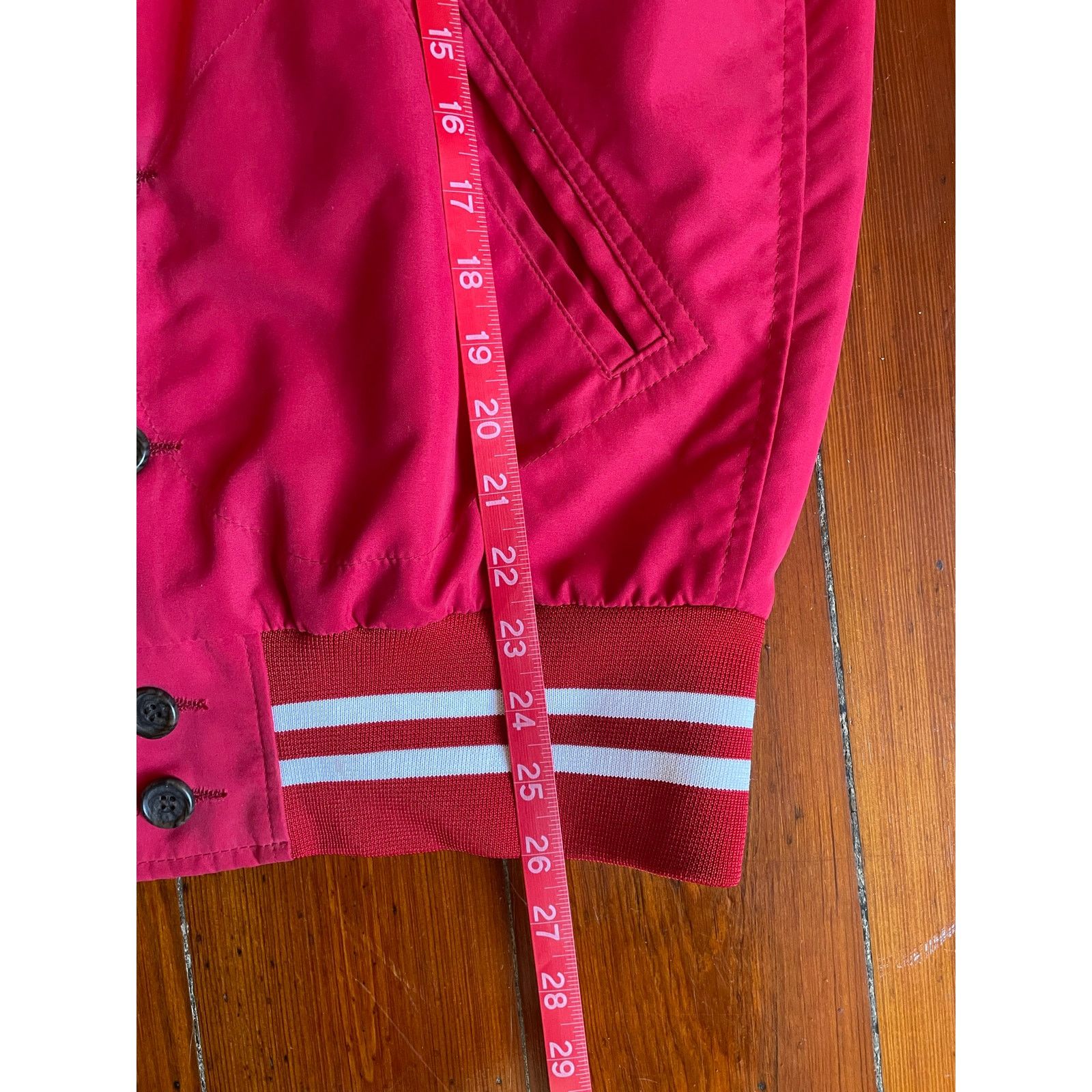Maus & Hoffman Maus & Hoffman Red Varsity Jacket Men M Made in USA Classic Size US M / EU 48-50 / 2 - 8 Thumbnail