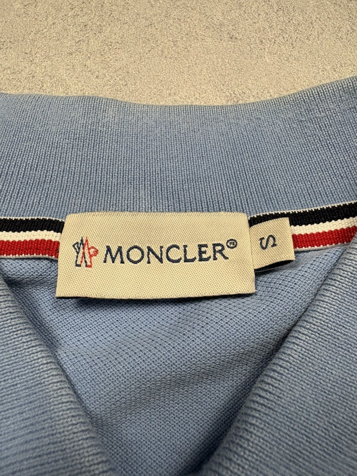 Moncler Moncler Maglia Polo Manica Corta Logo Patch Polo Shirt S Size US S / EU 44-46 / 1 - 10 Thumbnail