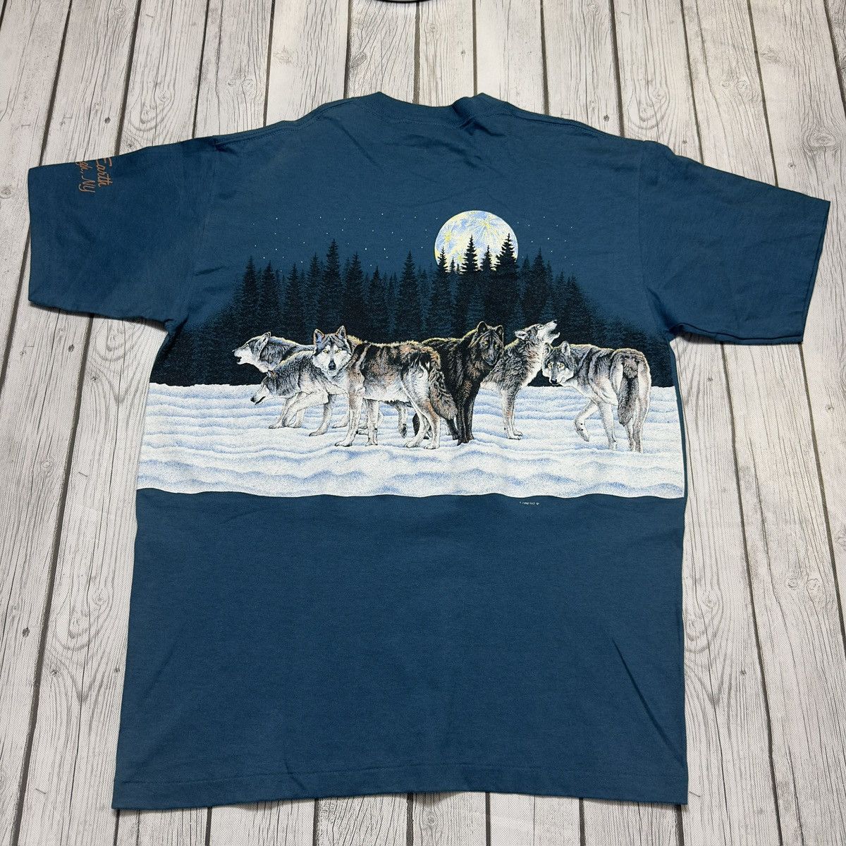 Habitat × Vintage Vintage Wolves tee Size US L / EU 52-54 / 3 - 2 Thumbnail
