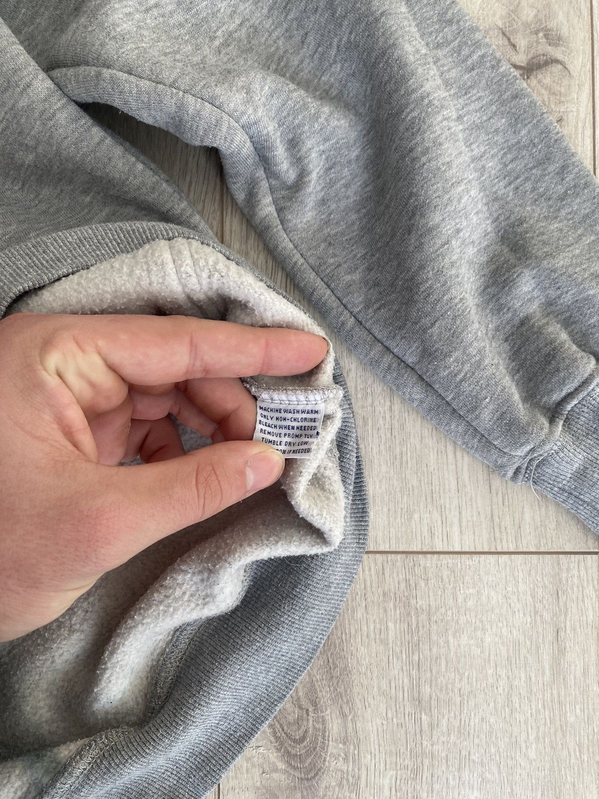Polo Ralph Lauren Polo Ralph Lauren Vintage Hoodie Baggy 3 Big Pony Gray Size US S / EU 44-46 / 1 - 6 Thumbnail