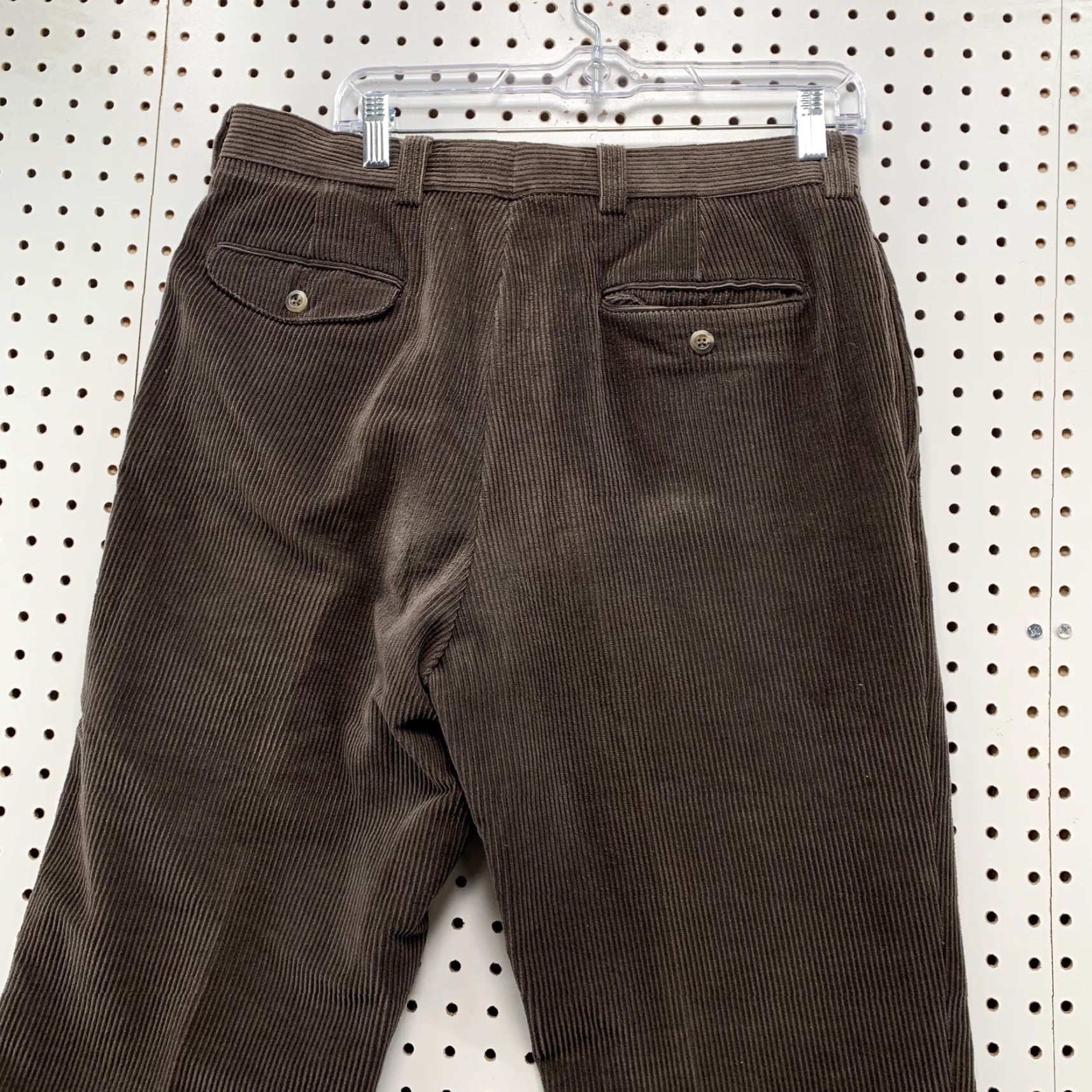 Vintage VINTAGE L.L.Bean Corduroy Pants Brown Mens 34x28 Straight Leg Chino Cotton 90s Fall/Winter Mens Size US 34 / EU 50 - 6 Thumbnail