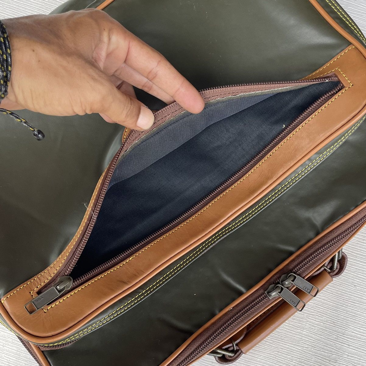 Japanese Brand × Vintage Vintage Office Bag/Messenger Japan Luggage Association Size ONE SIZE - 15 Thumbnail