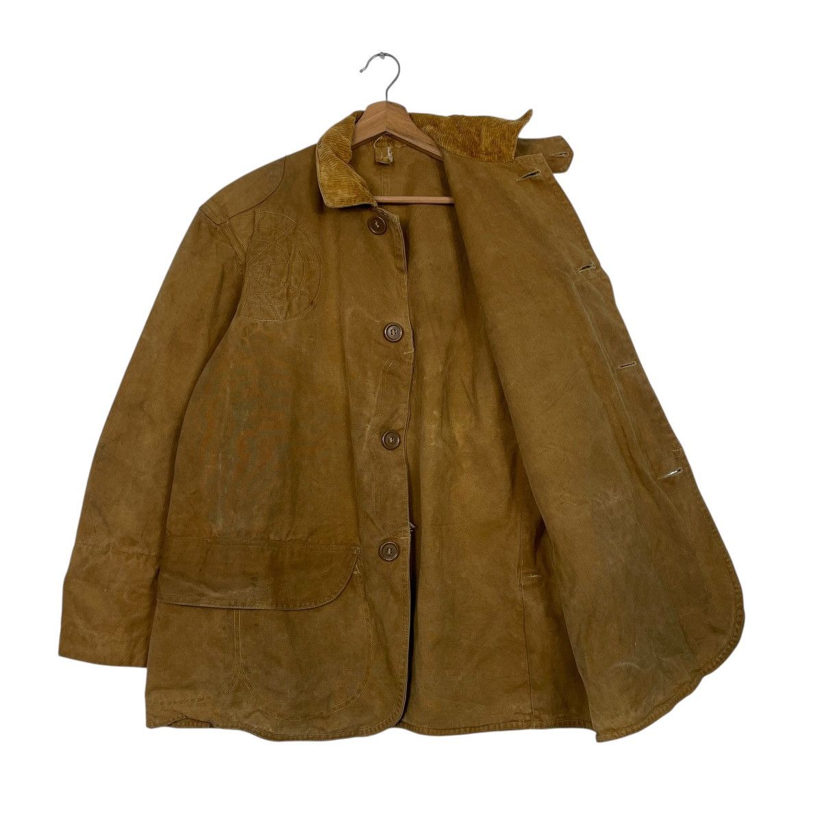 Vintage Vintage 30s Hettrick American Field Gun Coat Hunting Jacket Size US L / EU 52-54 / 3 - 9 Thumbnail