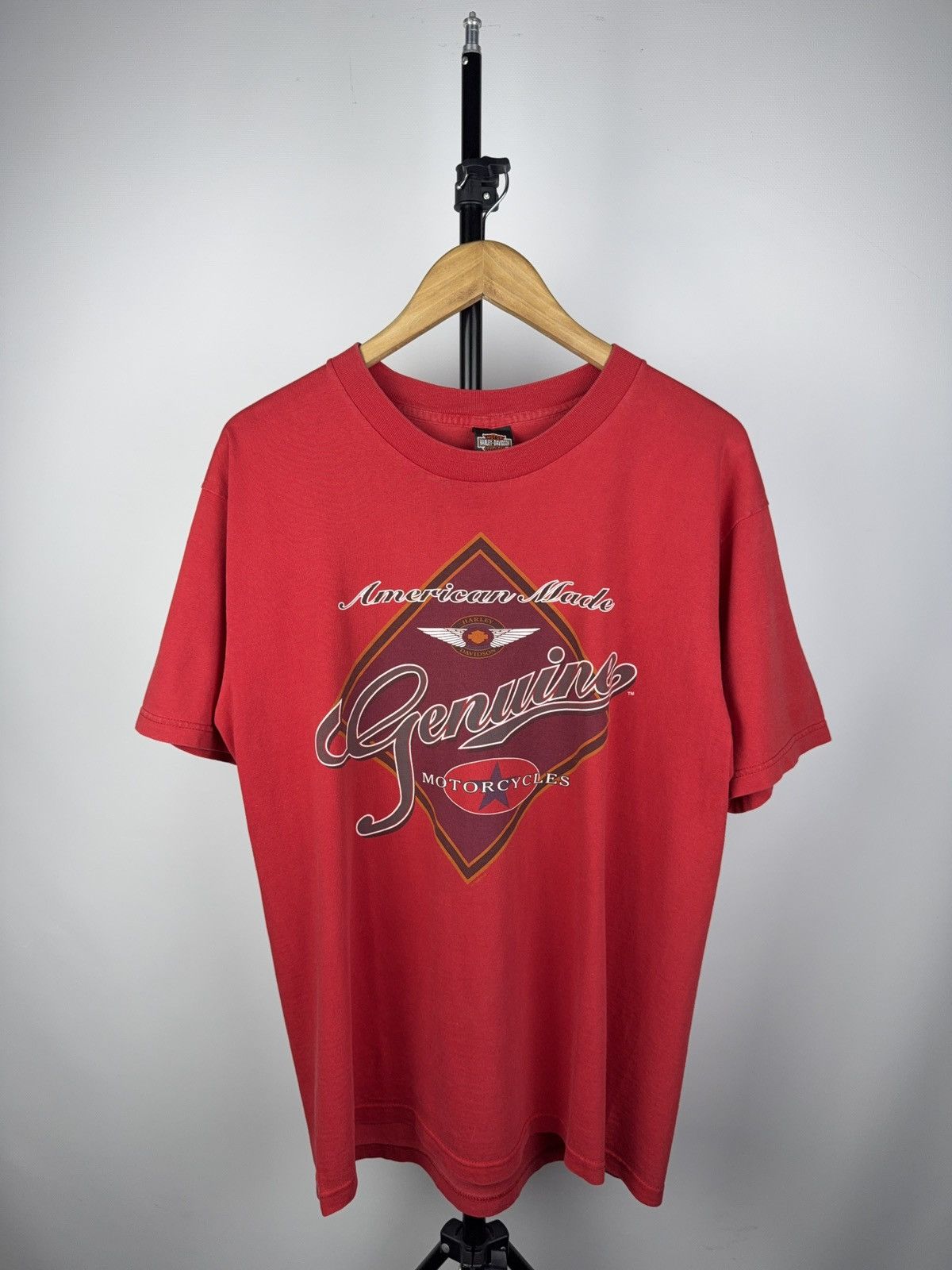 Harley Davidson × Vintage Harley-Davidson Sacramento California Tee Vintage 90s USA Size US L / EU 52-54 / 3 - 1 Thumbnail