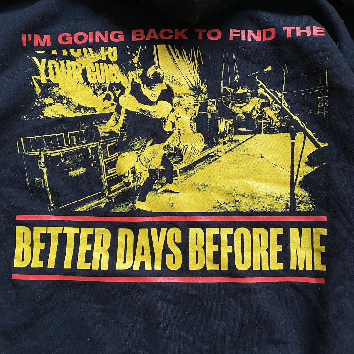 Band Tees STICK TO YOUR GUNS HARDCORE BAND DOUBLE SIDE PRINT HOODIE Size US L / EU 52-54 / 3 - 4 Thumbnail