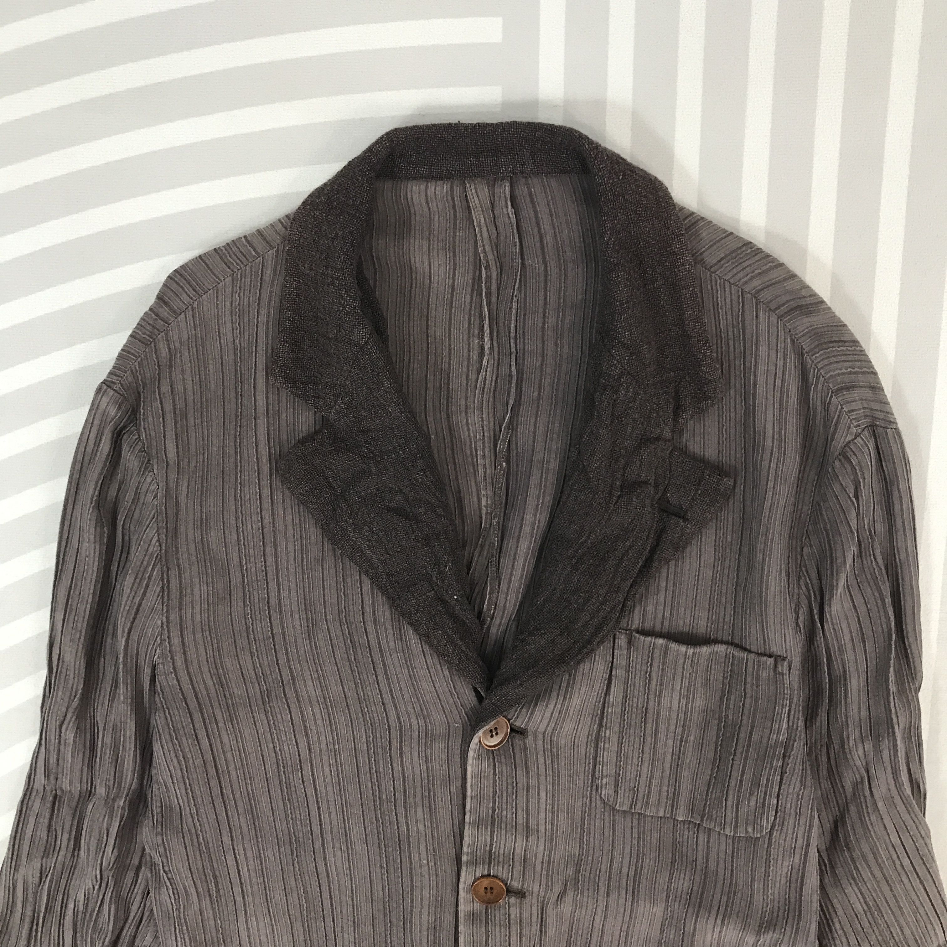 Bajra Vintage Bajra Japanese design blazer coat Jacket Size US M / EU 48-50 / 2 - 2 Thumbnail