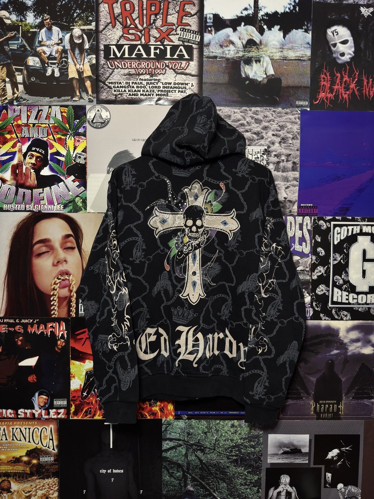 Ed Hardy Vintage ZIp Hoodie