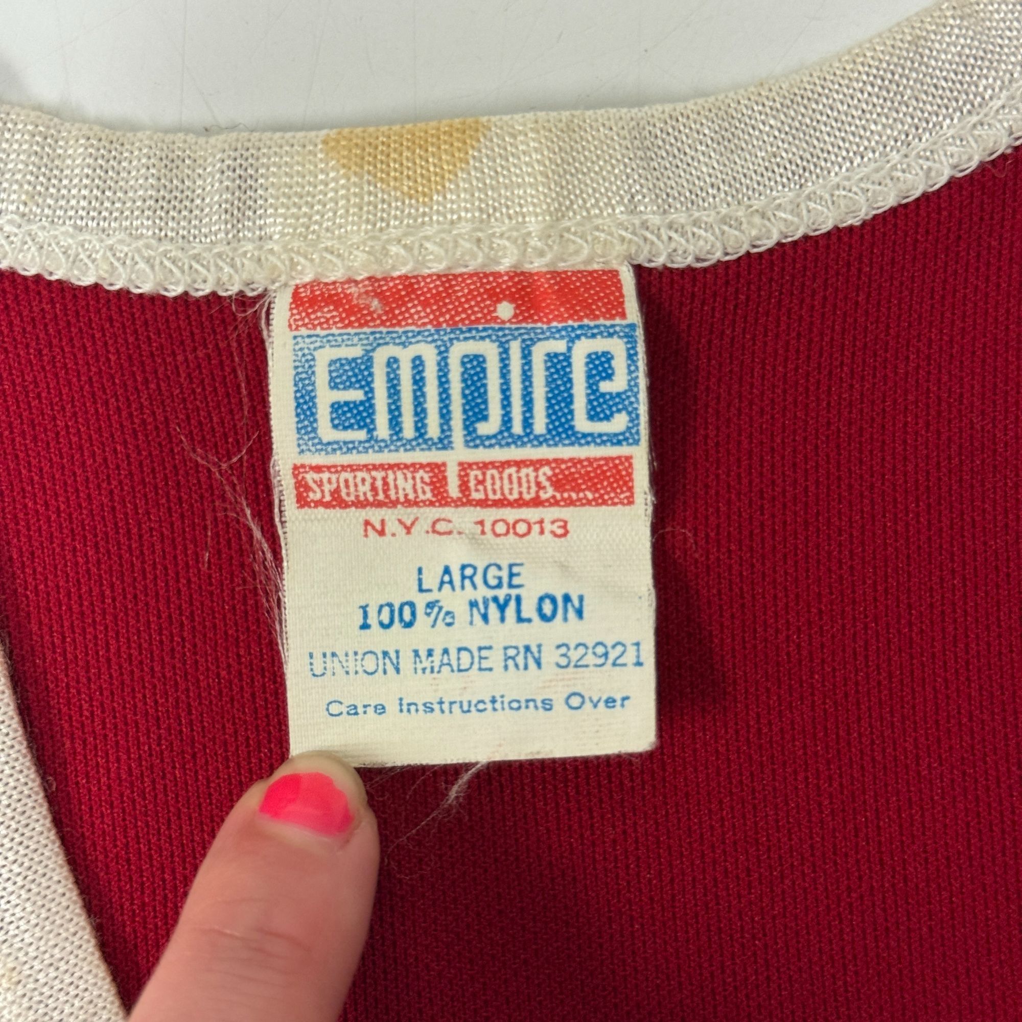 Other 60's Empire MILLER HIGH LIFE Promo BEER Jersey NY All Stars Size US L / EU 52-54 / 3 - 6 Thumbnail