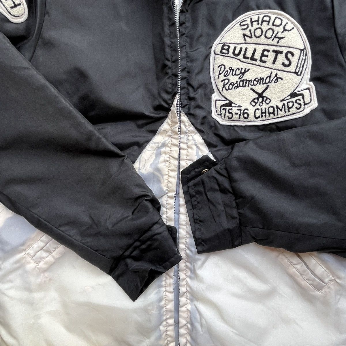 Other VINTAGE 1976 CANADA SHADY NOOK BULLETS 75-76 CHAMPS JACKET Size US L / EU 52-54 / 3 - 14 Thumbnail