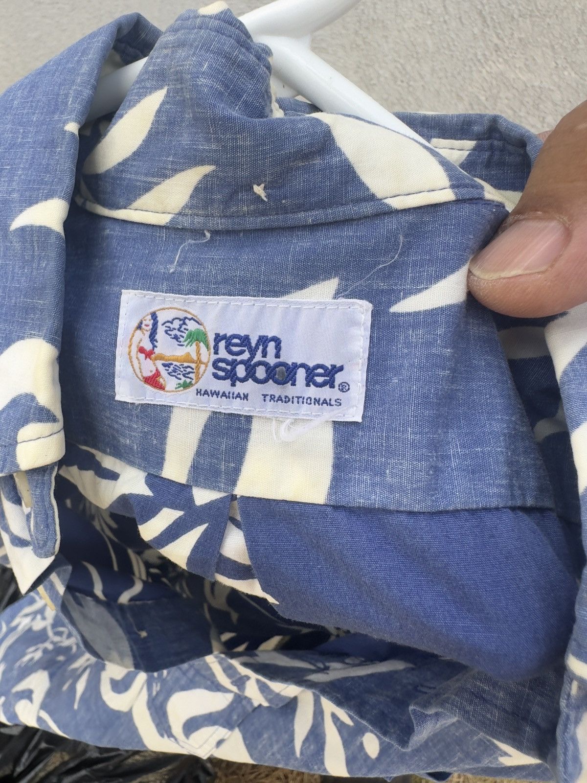 Reyn Spooner Reyn Spooner Blue 3/4 Button Hawaiian Print Men's Medium Size US M / EU 48-50 / 2 - 4 Thumbnail