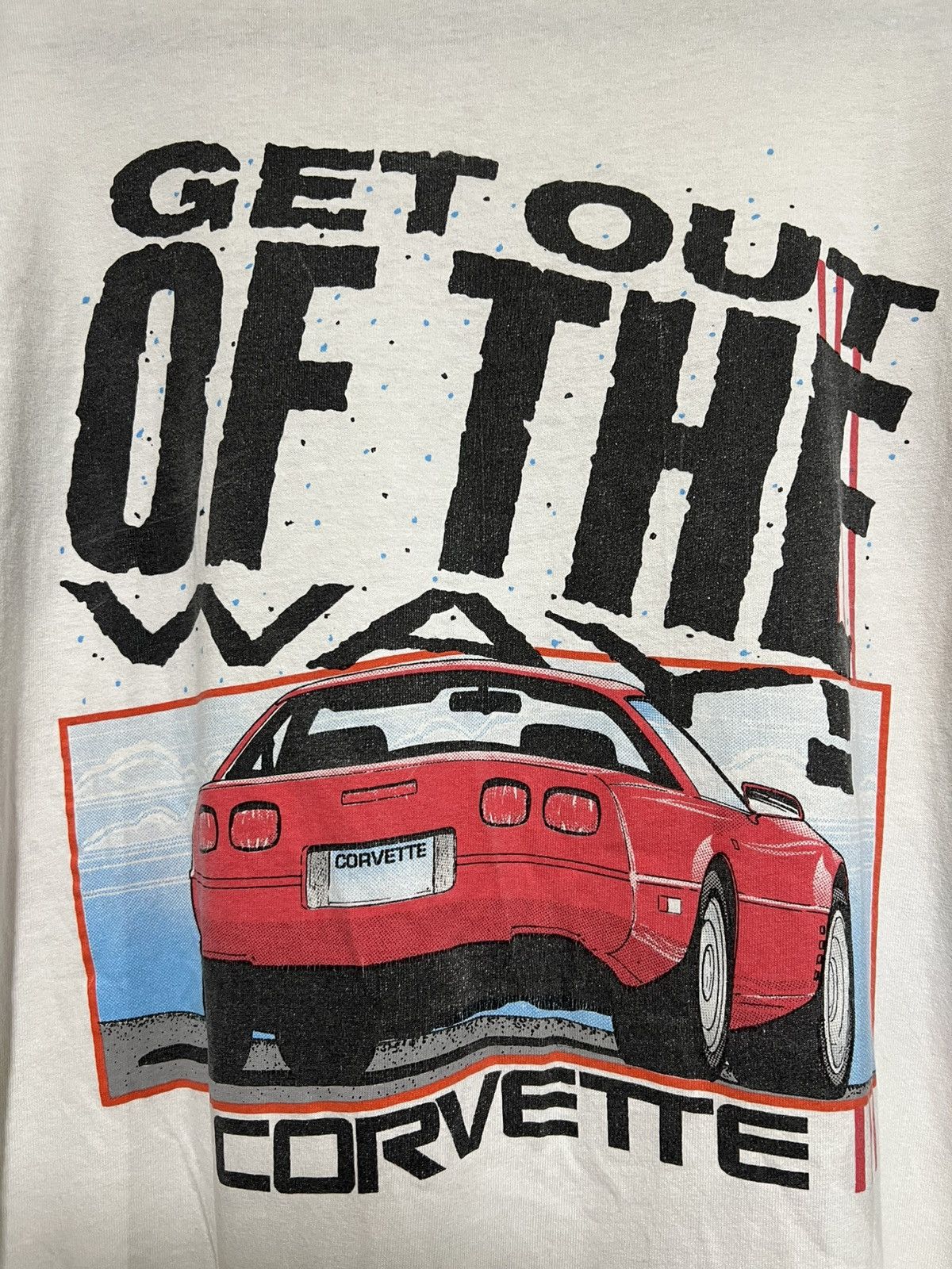 Vintage Vintage Corvette Get out of The Way T-Shirt Size US XXL / EU 58 / 5 - 10 Thumbnail