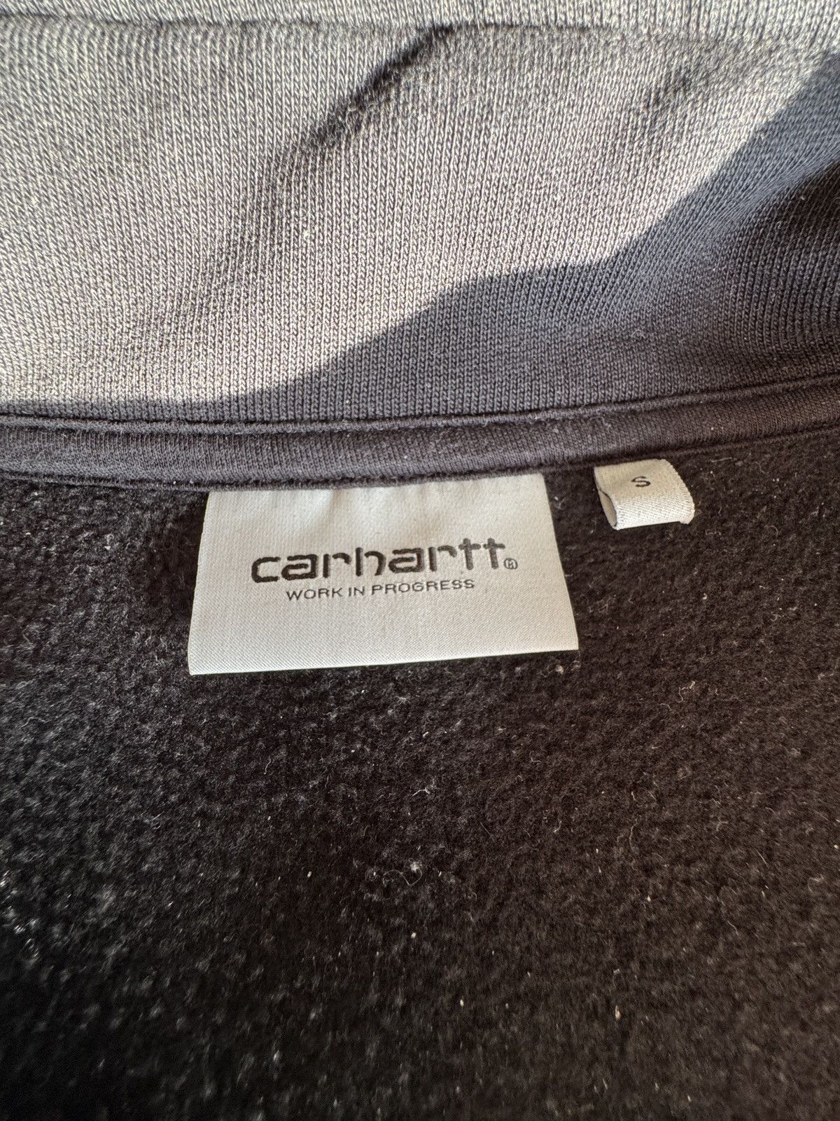 Carhartt Wip Carhartt WIP American Script Half Zip Sweatshirt - Black Size US S / EU 44-46 / 1 - 7 Thumbnail