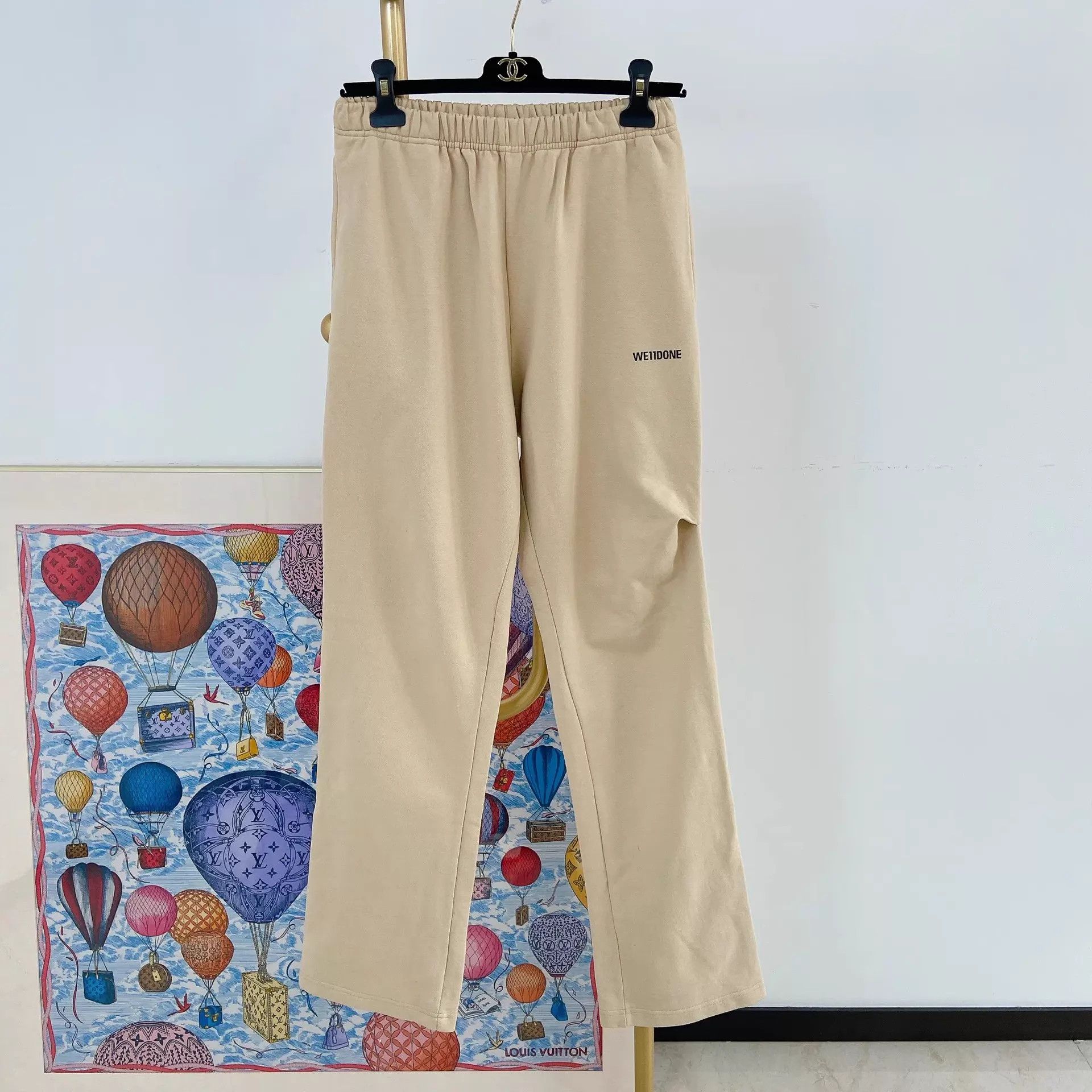 WE11DONE WellDone pleated straight leg pants XS Size 25" / US 0 / IT 36 - 1 Thumbnail