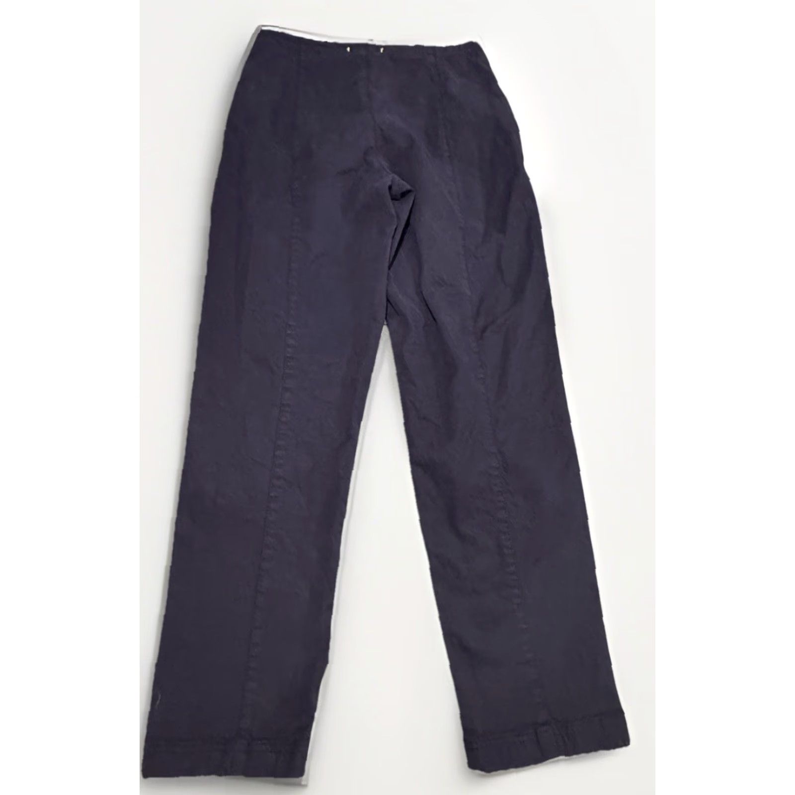 Alex Mill VINTAGE? No. Alex Mill Blue Drawstring Trousers Women Size 4 27 x 27.5 Inseam 27.5" Blue Chino Bohemian Travel Casual Regular Fit Pants Women Size 27" / US 4 / IT 40 - 6 Thumbnail