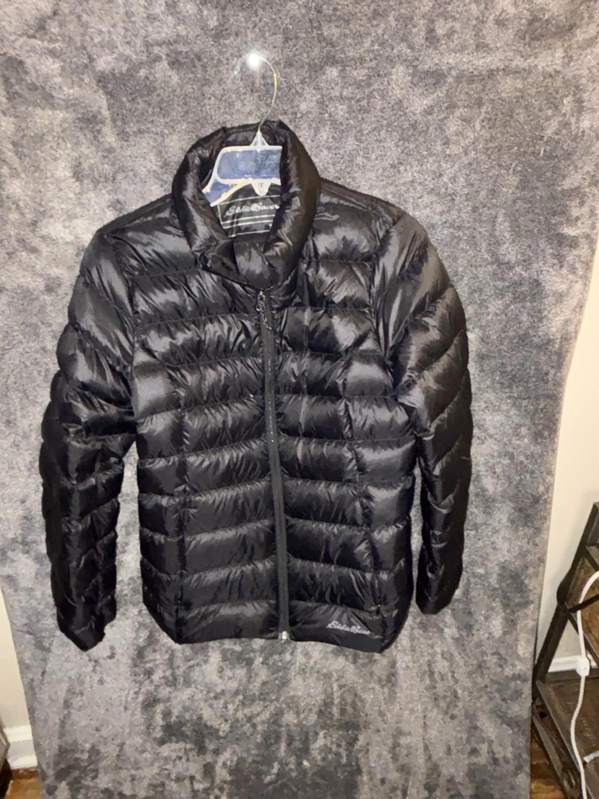 Eddie Bauer Eddie Bauer Goose Down Puffer Jacket Womens M Black Light Size M / US 6-8 / IT 42-44 - 2 Thumbnail