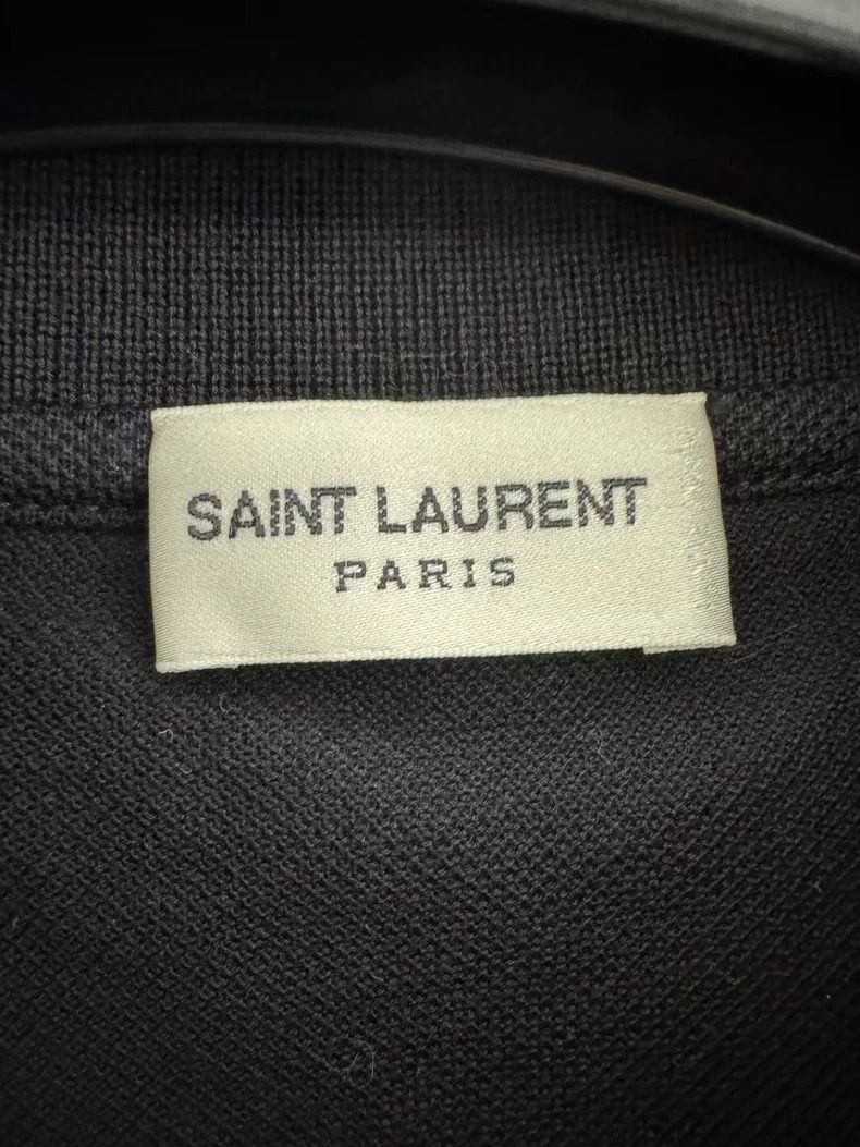 Saint Laurent Paris Saint Laurent Short Sleeve Polo Shirt- Size US XL / EU 56 / 4 - 3 Thumbnail