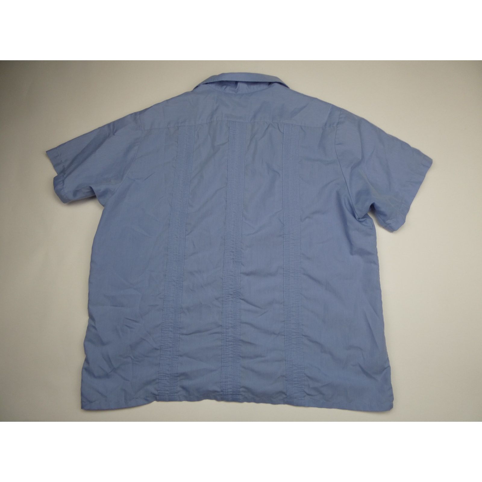 Haband Haband Guayabera Shirt Men's Full Zip Hawaiian, blue, XL Size US XL / EU 56 / 4 - 2 Thumbnail