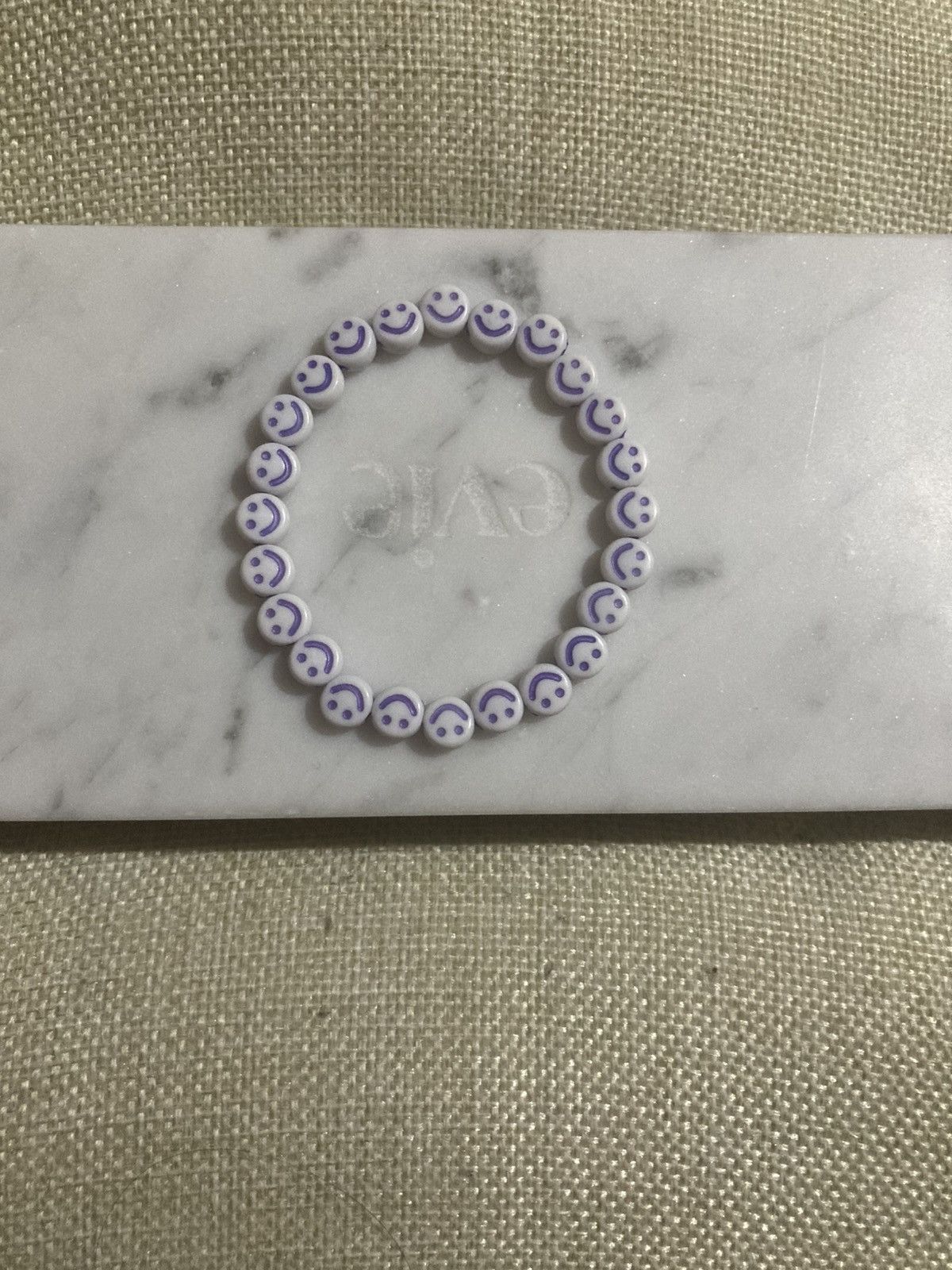 Other Purple smiley face beaded bracelet Size ONE SIZE - 1 Preview