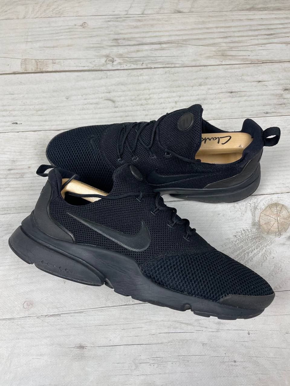 Nike presto fly all black best sale