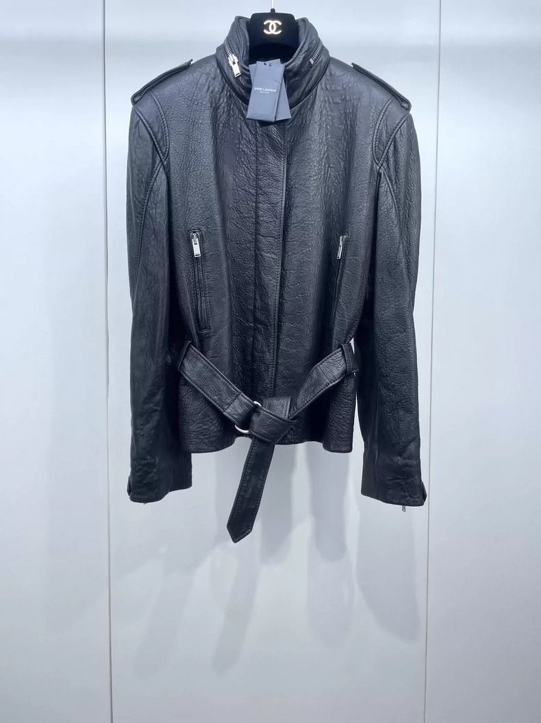 YSL Saint Laurent 25 New Leather Jacket-