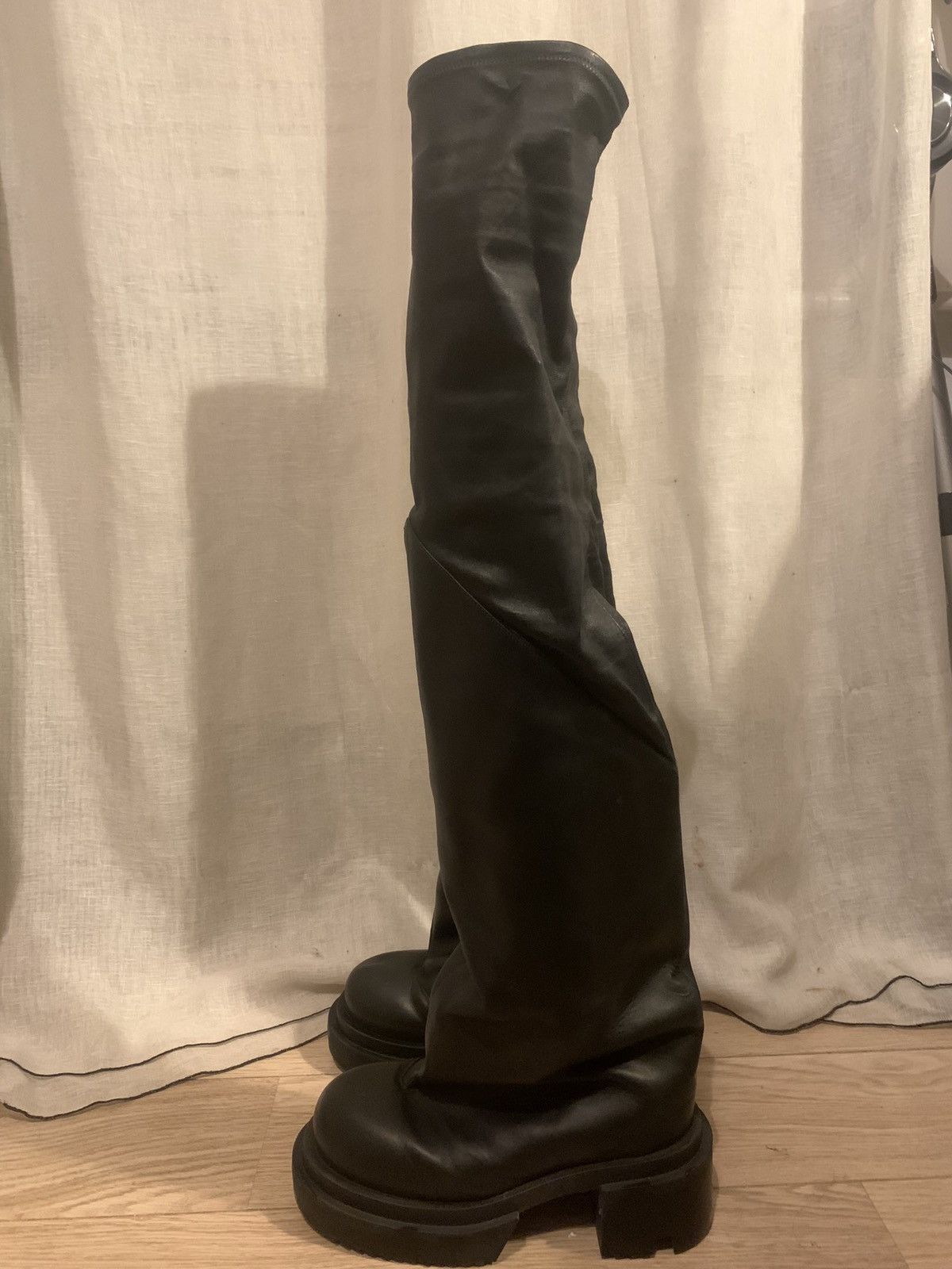Rick Owens Rick owens flared bogun boots Size US 8 / EU 41 - 1 Thumbnail
