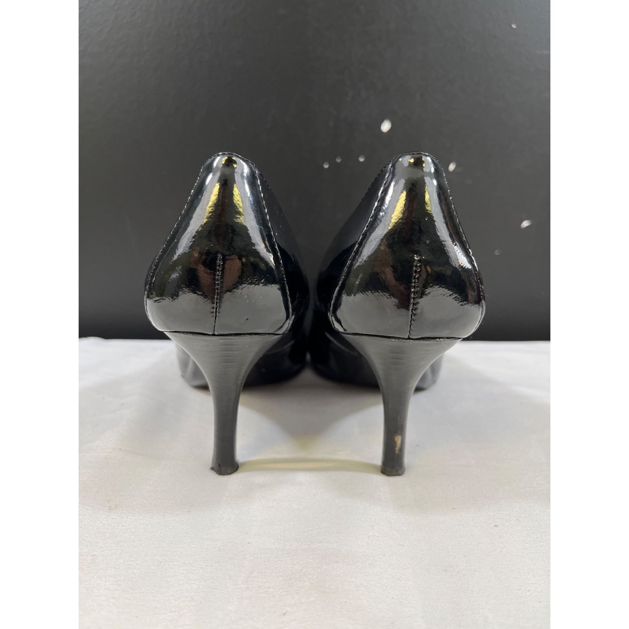 Calvin Klein Calvin Klein Dolly Womens Black Heels Size 6.5M SKU 6604 Size US 6.5 / IT 36.5 - 4 Thumbnail