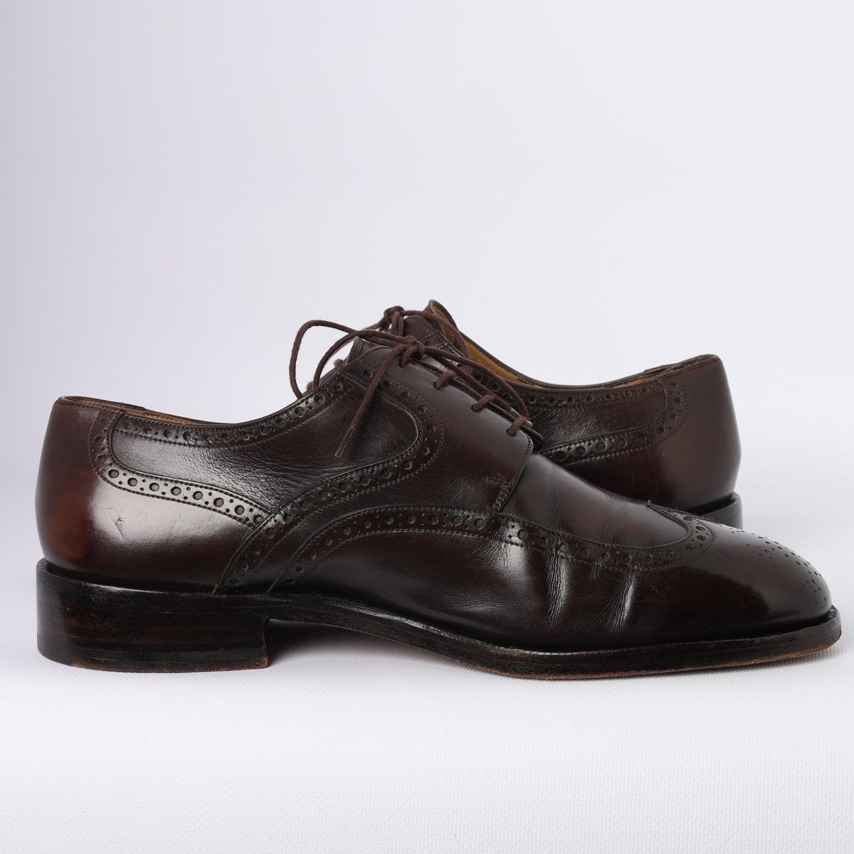 Bally Bally Leather Brogues Shoes Switzerland Size US 9.5 / EU 42-43 - 8 Thumbnail