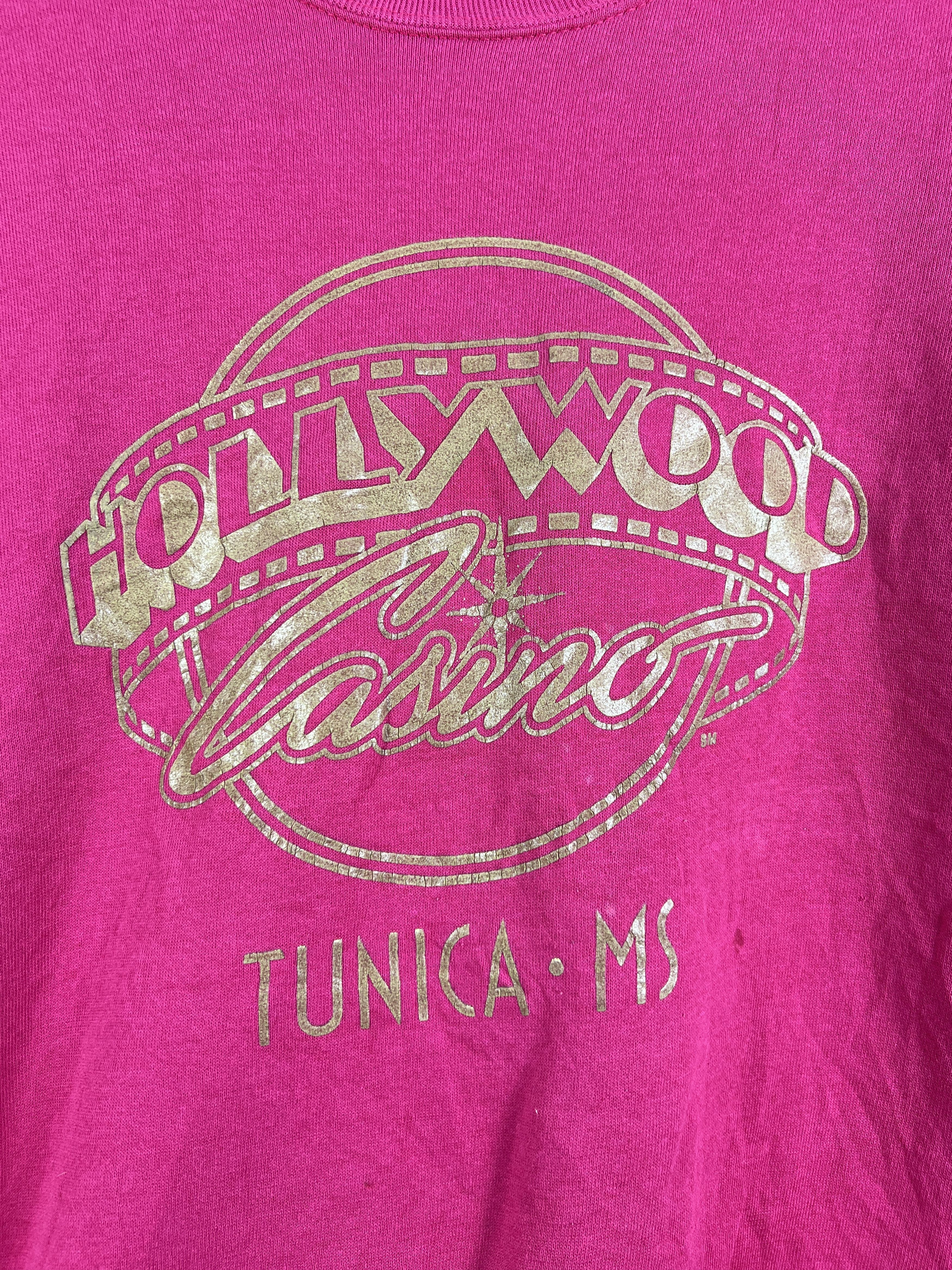 Vintage No.4880 Vintage Hollywood Casino Promo Sweatshirt (XXL) Size US XXL / EU 58 / 5 - 2 Thumbnail