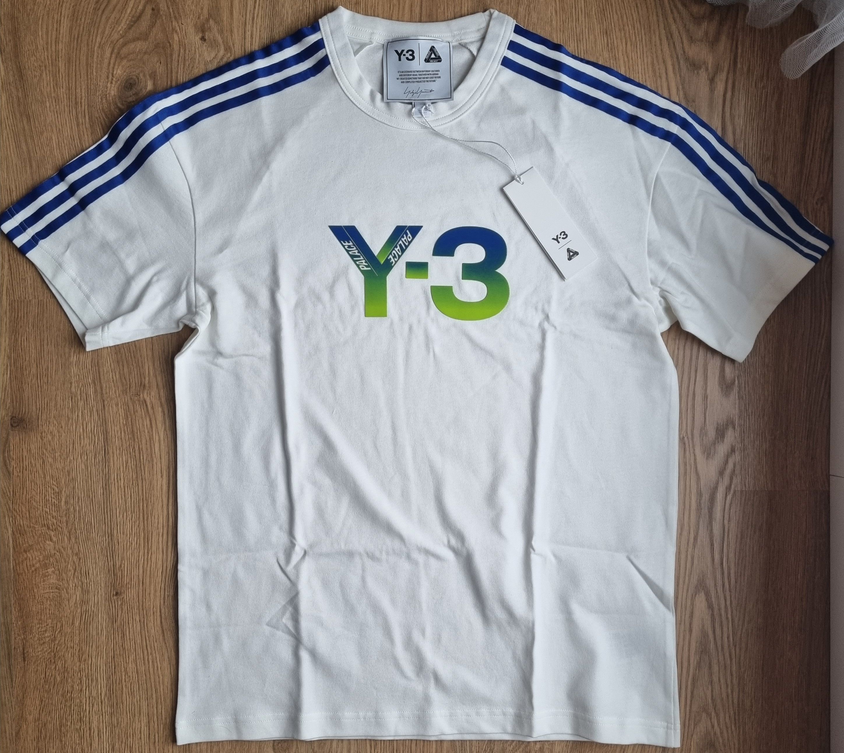 Adidas Palace Y-3 Logo T-Shirt | Grailed