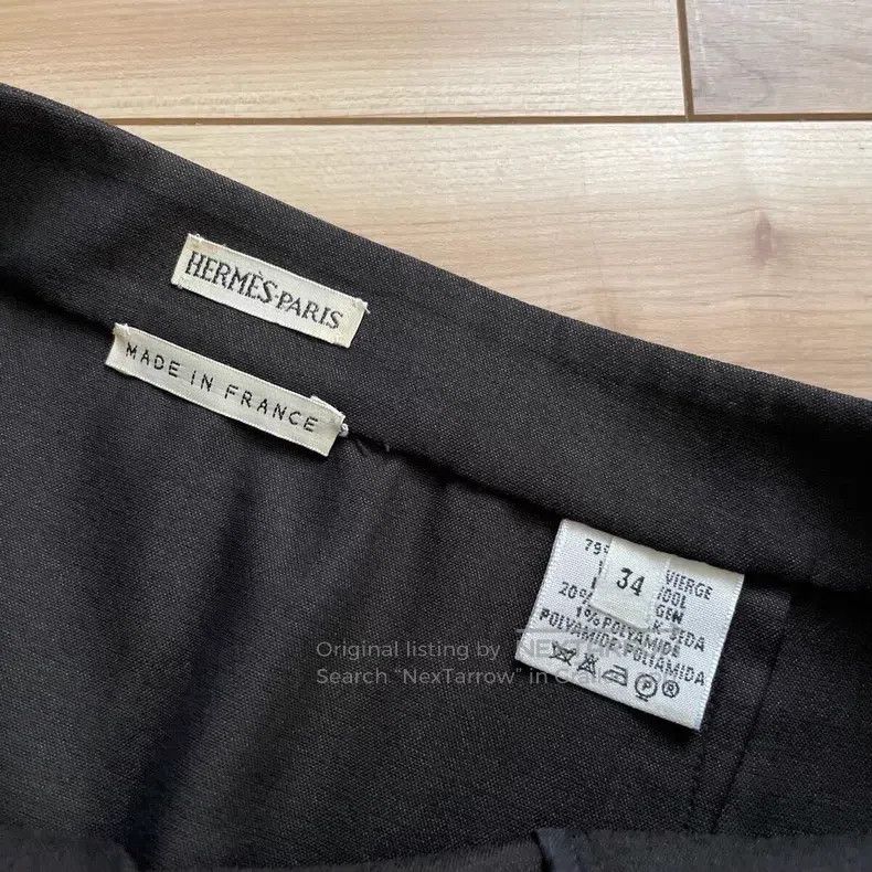 Hermes Hermes Wool and silk suit set Size XXS / US 00 / IT 34 - 7 Thumbnail