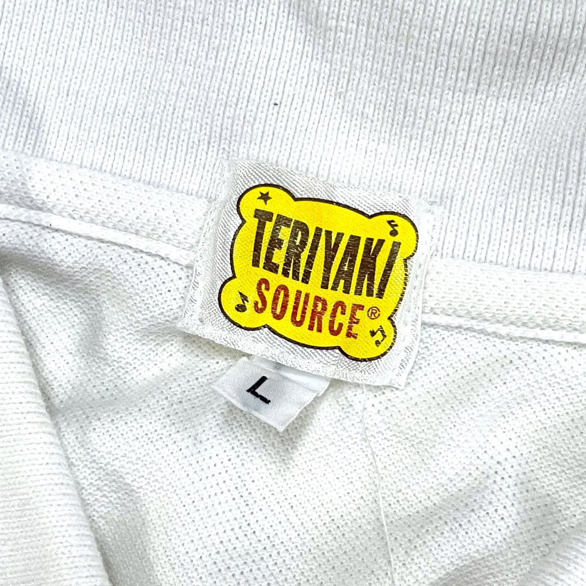 Bape Bape Teriyaki Boyz White Polo Size US L / EU 52-54 / 3 - 10 Thumbnail