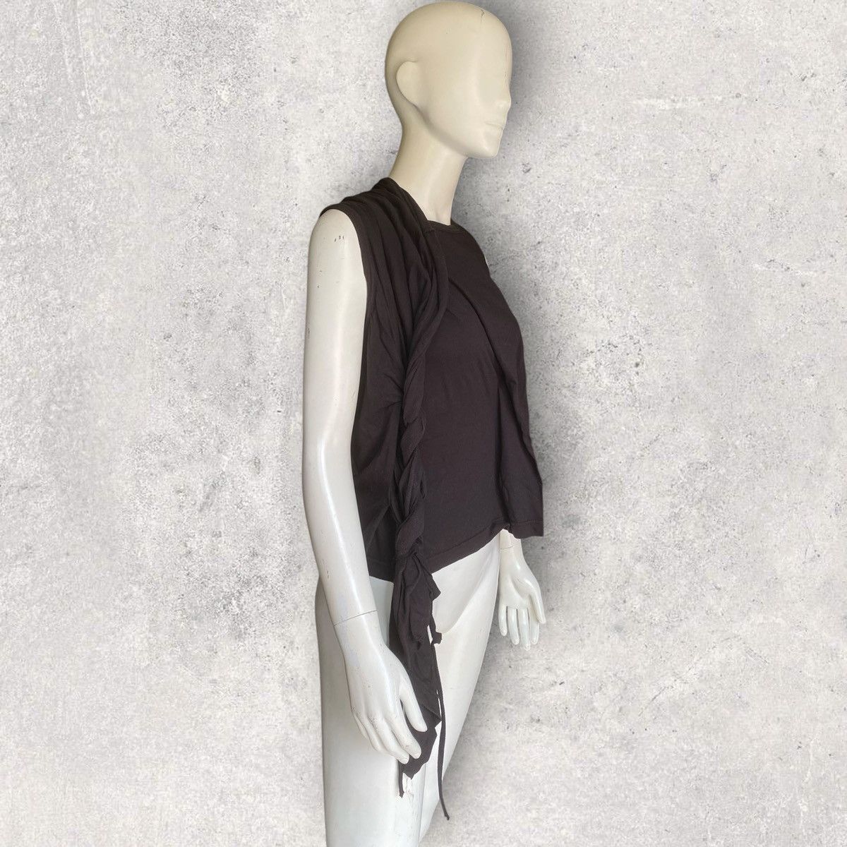 Comme des Garcons Vintage SS03 Wrap Asymmetric Knot T Shirt Size M / US 6-8 / IT 42-44 - 6 Thumbnail