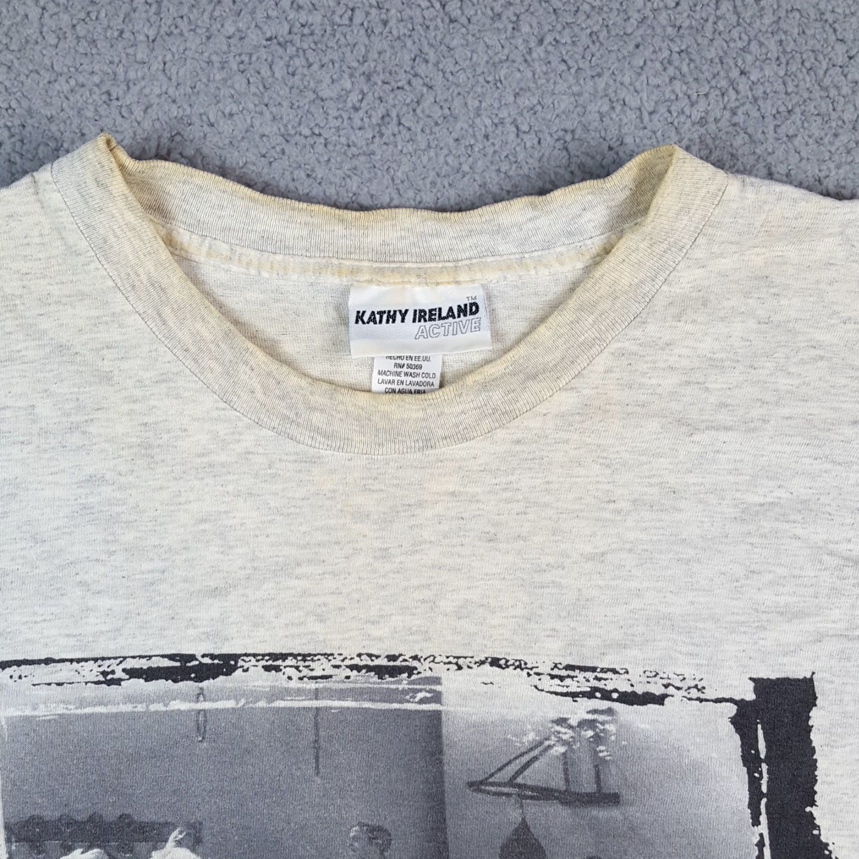 Vintage Vintage 90s You Go Girl Gym Workout Women's Small Oversized Gymnastics T Shirt Size S / US 4 / IT 40 - 5 Thumbnail