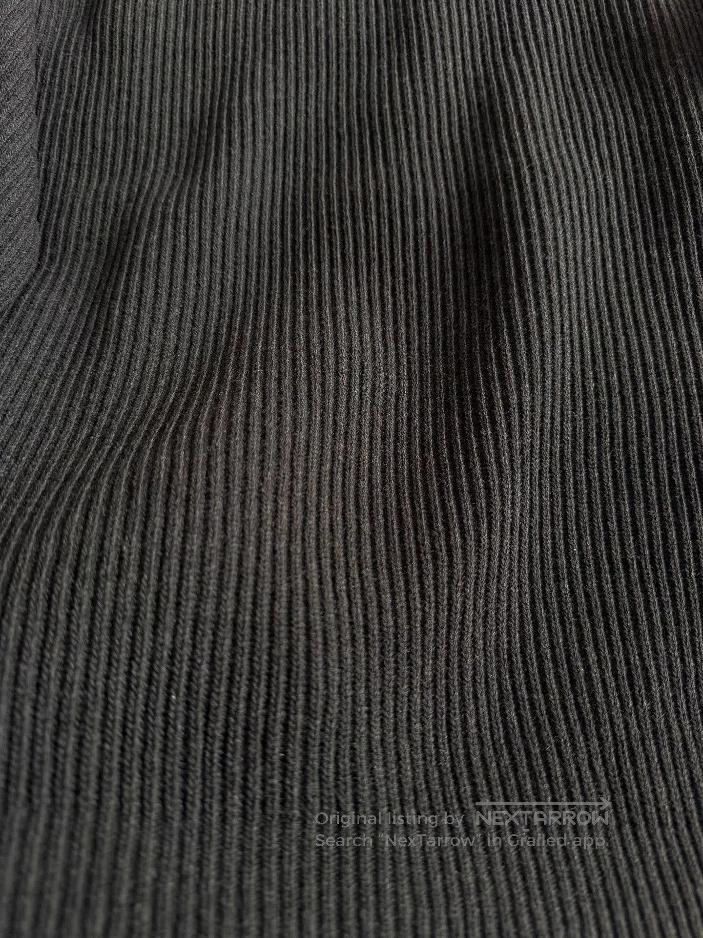 Auralee Black Ribbed Long Sleeve Sweater - Size S. Size US S / EU 44-46 / 1 - 9 Thumbnail