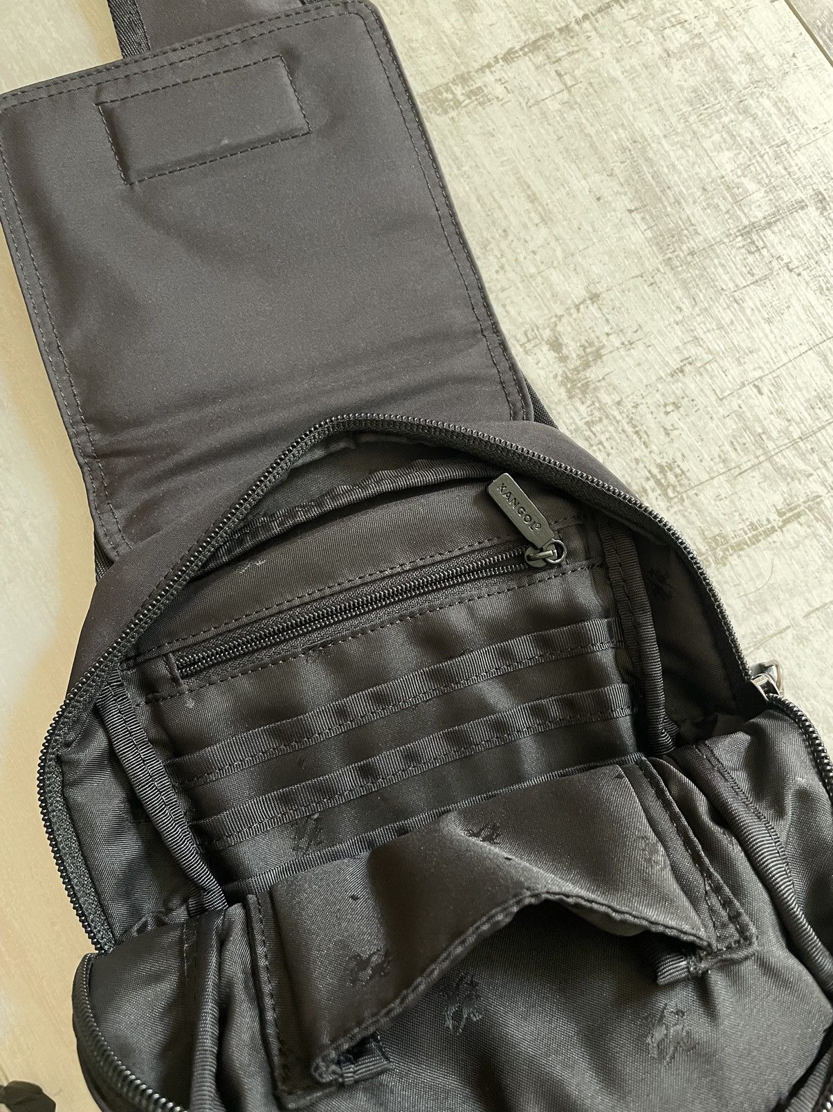 Kangol Kangol Double Bag Japan Style Y2K Black RARE Size ONE SIZE - 6 Thumbnail