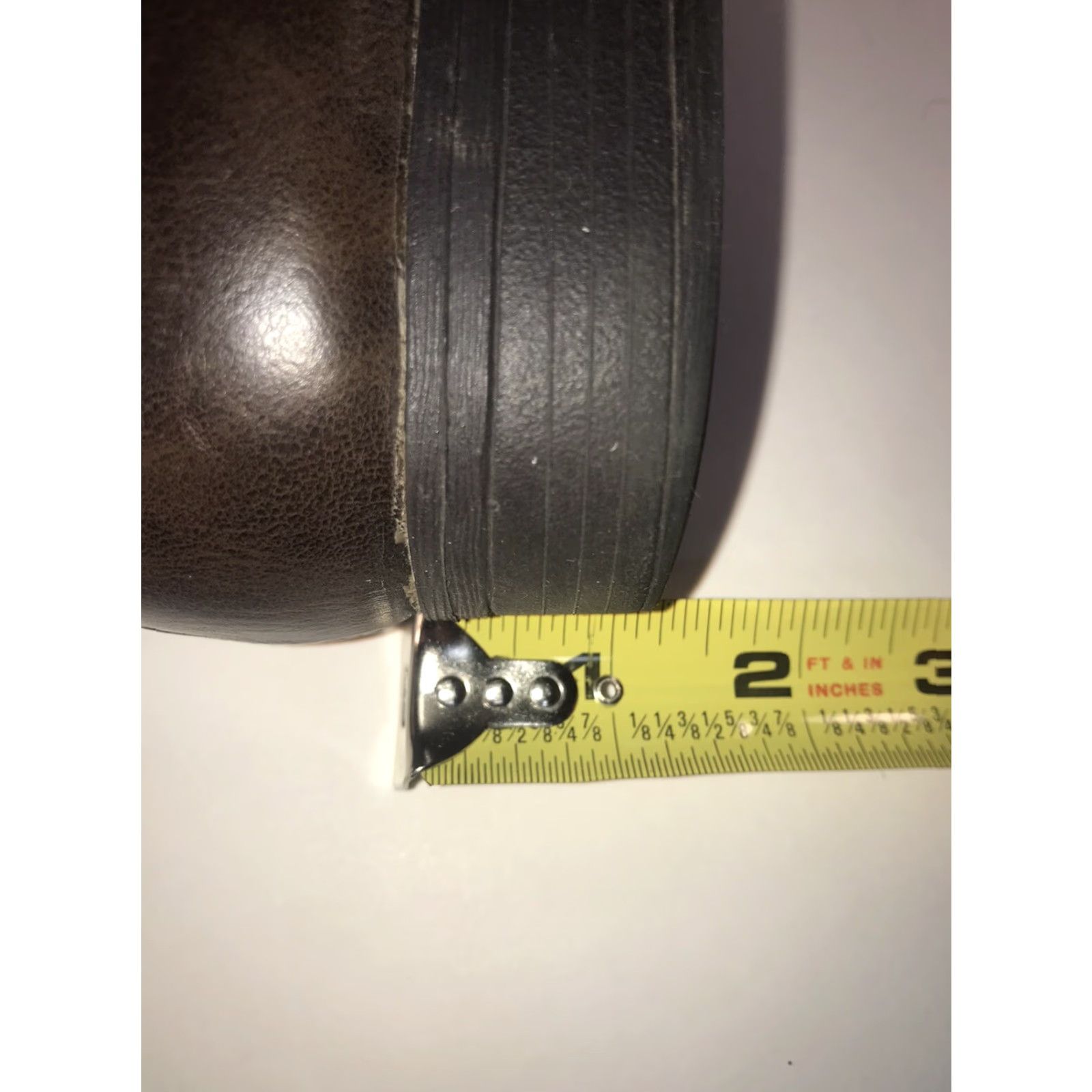 Vintage Womens UNR8ED Elizabeth Boots Knee High Brown Faux Leather SZ 8.5 Zipper Buckle Lined Vintage No Womens Brown Boots Elizabeth 8.5 Size US 9 / IT 39 - 7 Thumbnail