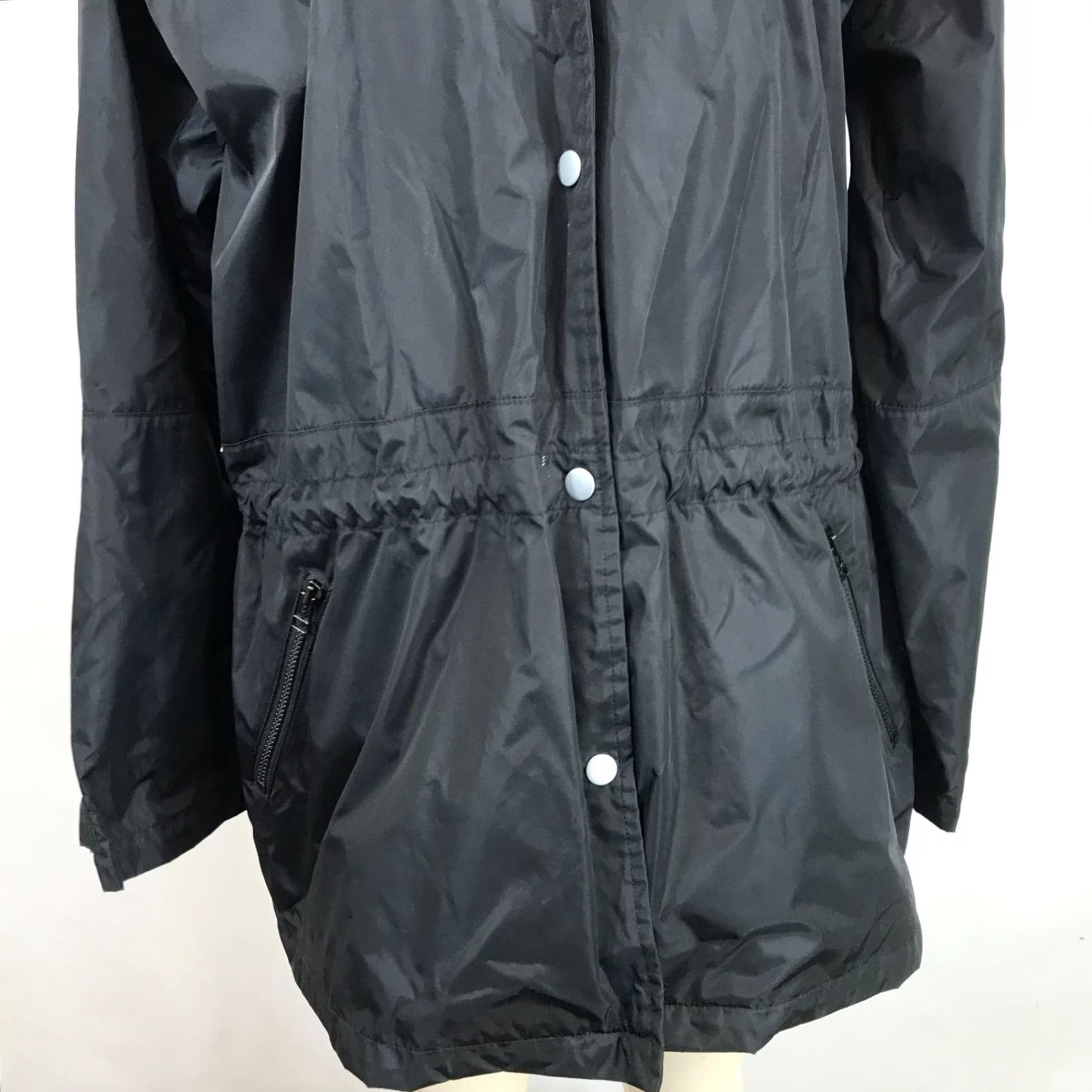Nike VINTAGE NIKE ~ LARGE WOMENS JACKET ~ NYLON DUSTER ~ 12-14 Size L / US 10 / IT 46 - 3 Thumbnail