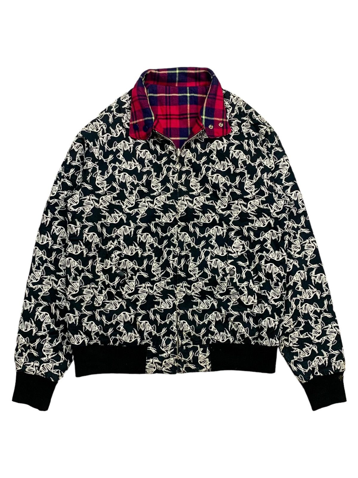 PHENOMENON 2000s Swagger - Reversible Skeleton Bird Jacket Size US M / EU 48-50 / 2 - 18 Thumbnail