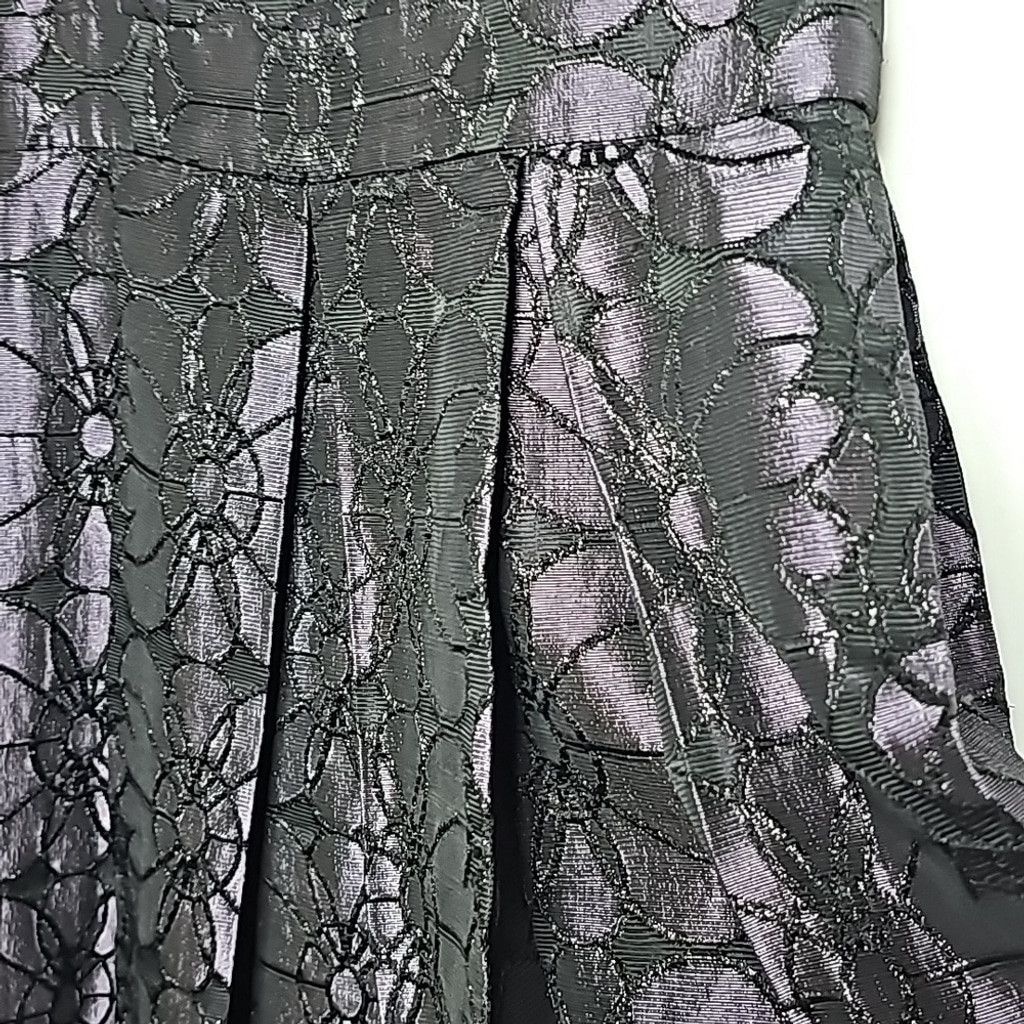 The Unbranded Brand Muse floral sleeveless sparkle cocktail party work dress 2 Size XS / US 0-2 / IT 36-38 - 7 Thumbnail