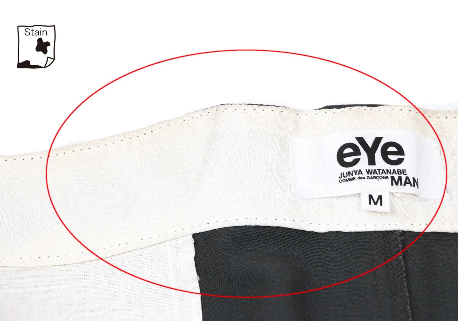 Junya Watanabe Leather Patch Cropped Tapered Pants in Charcoal M Size US 38 / EU 54 - 7 Thumbnail